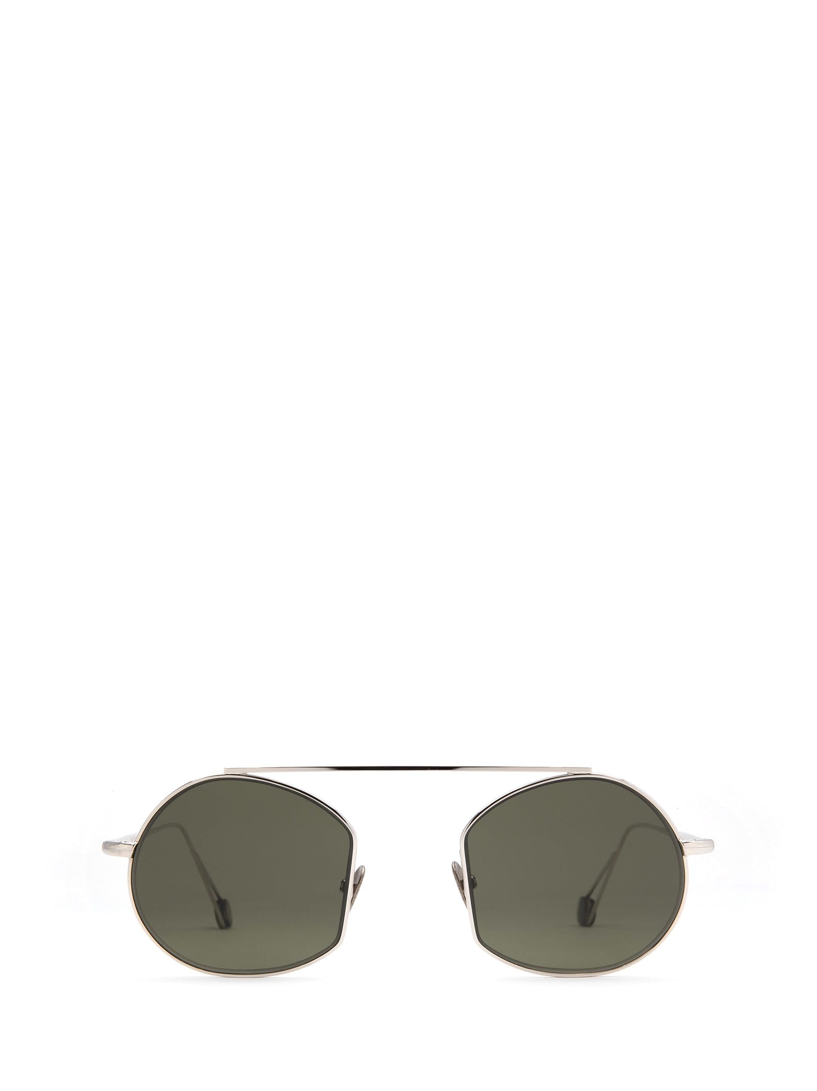 Shop Ahlem Place Des Victoires White Gold Sunglasses