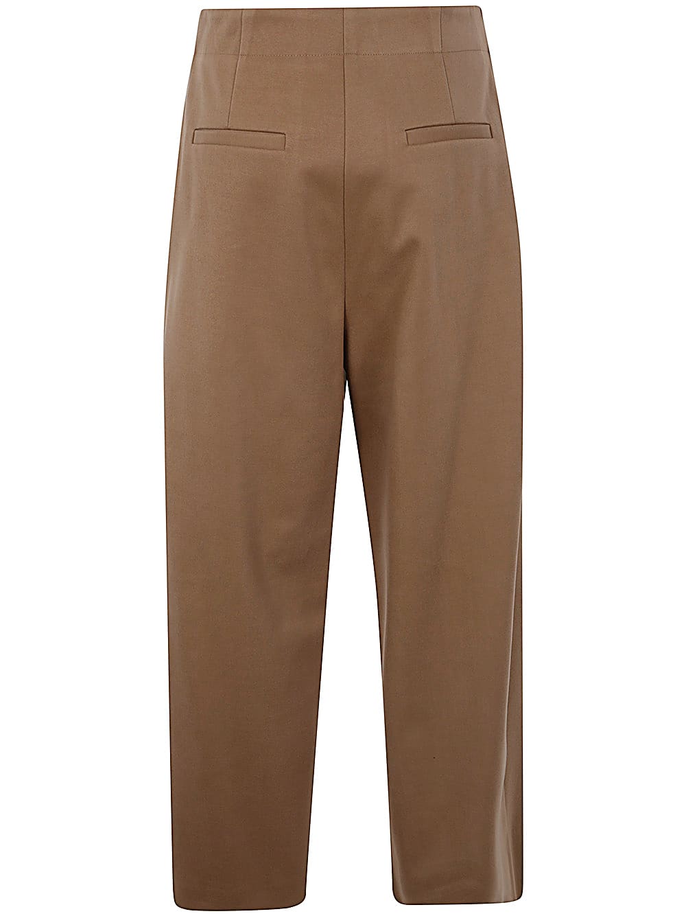 Shop Drhope Pences Trousers In Camel