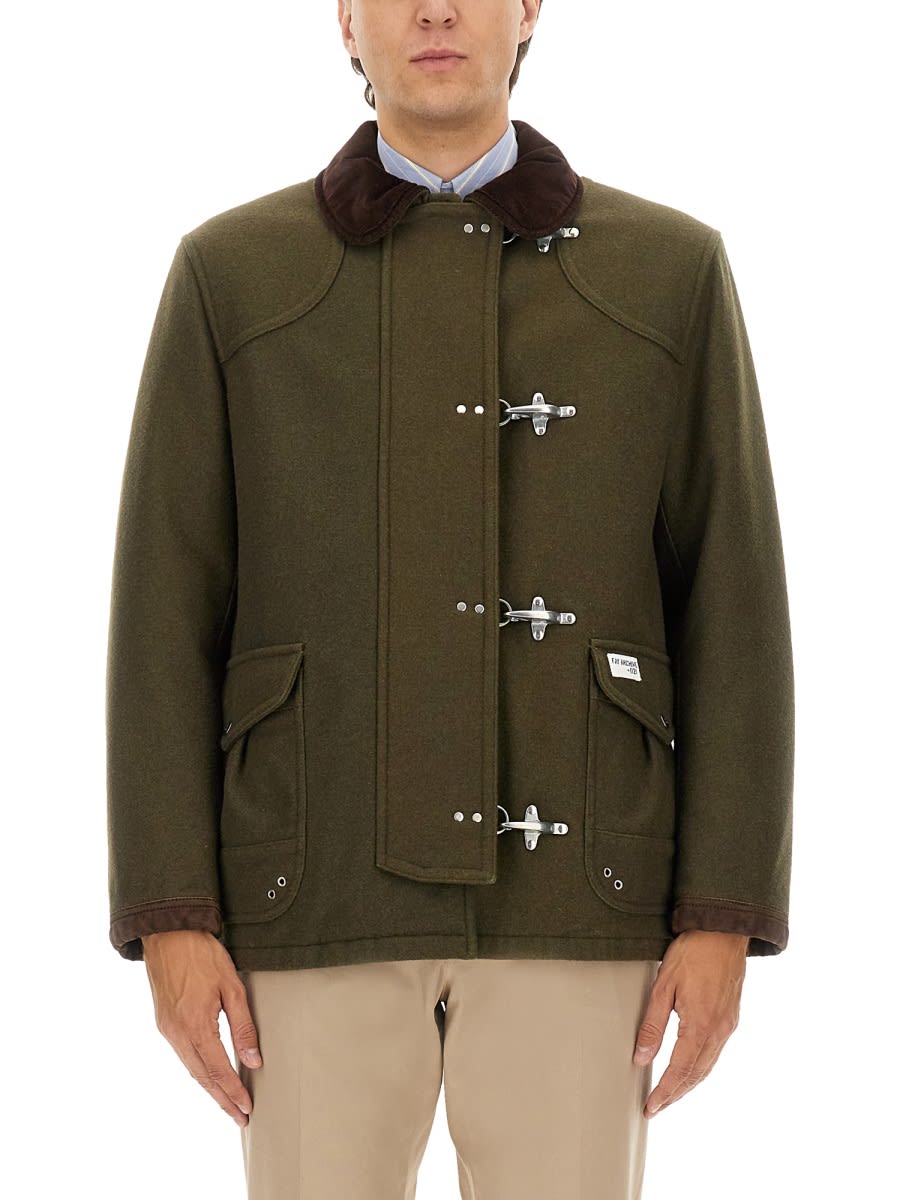 Fay 4 Ganci Archive Jacket In Green