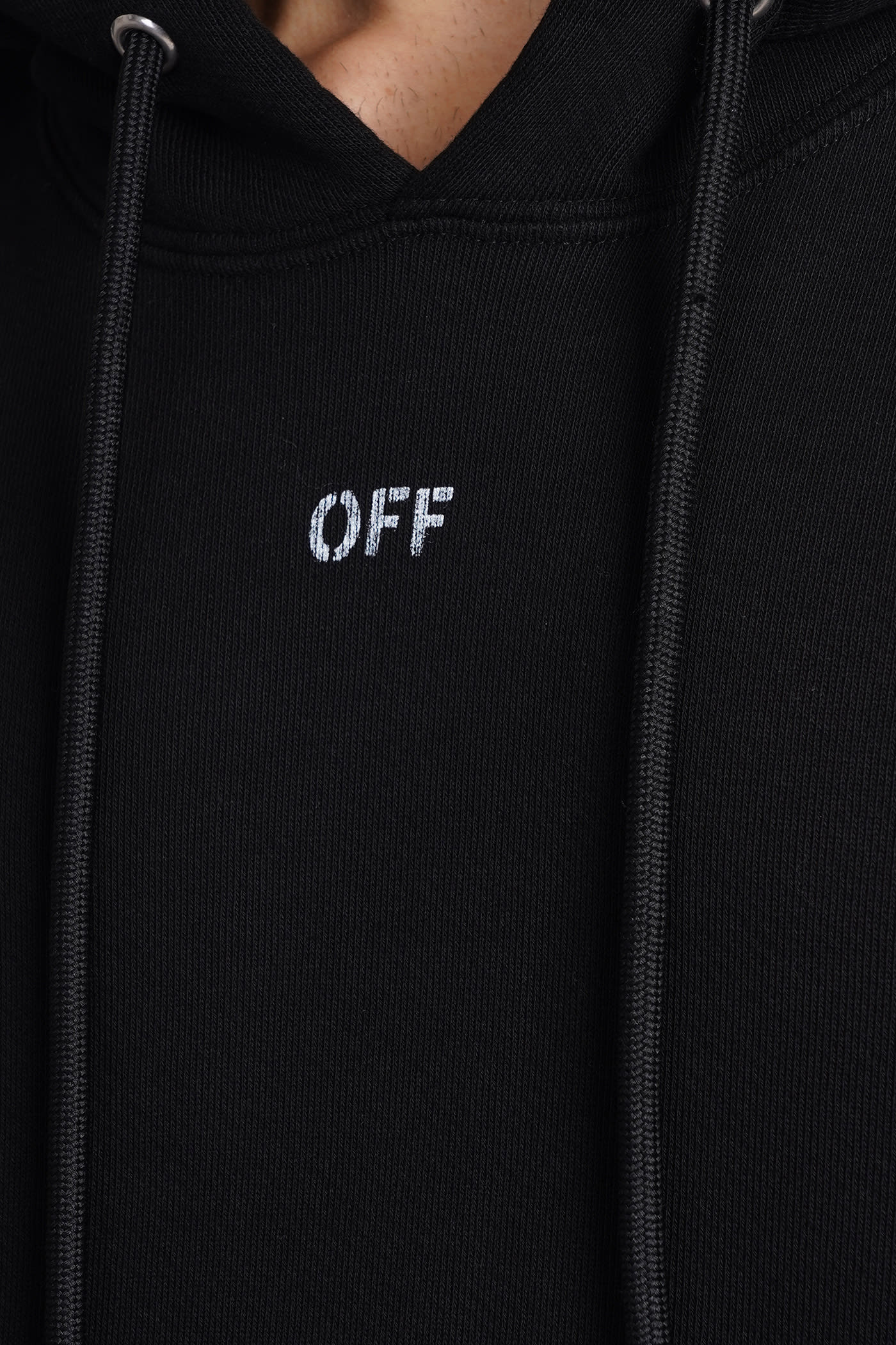 Shop Off-white Sweatshirt In Black Cotton