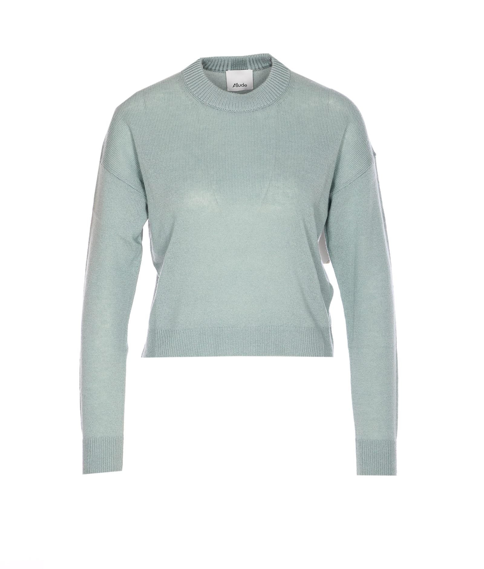 Allude Crewneck Sweater In Blue