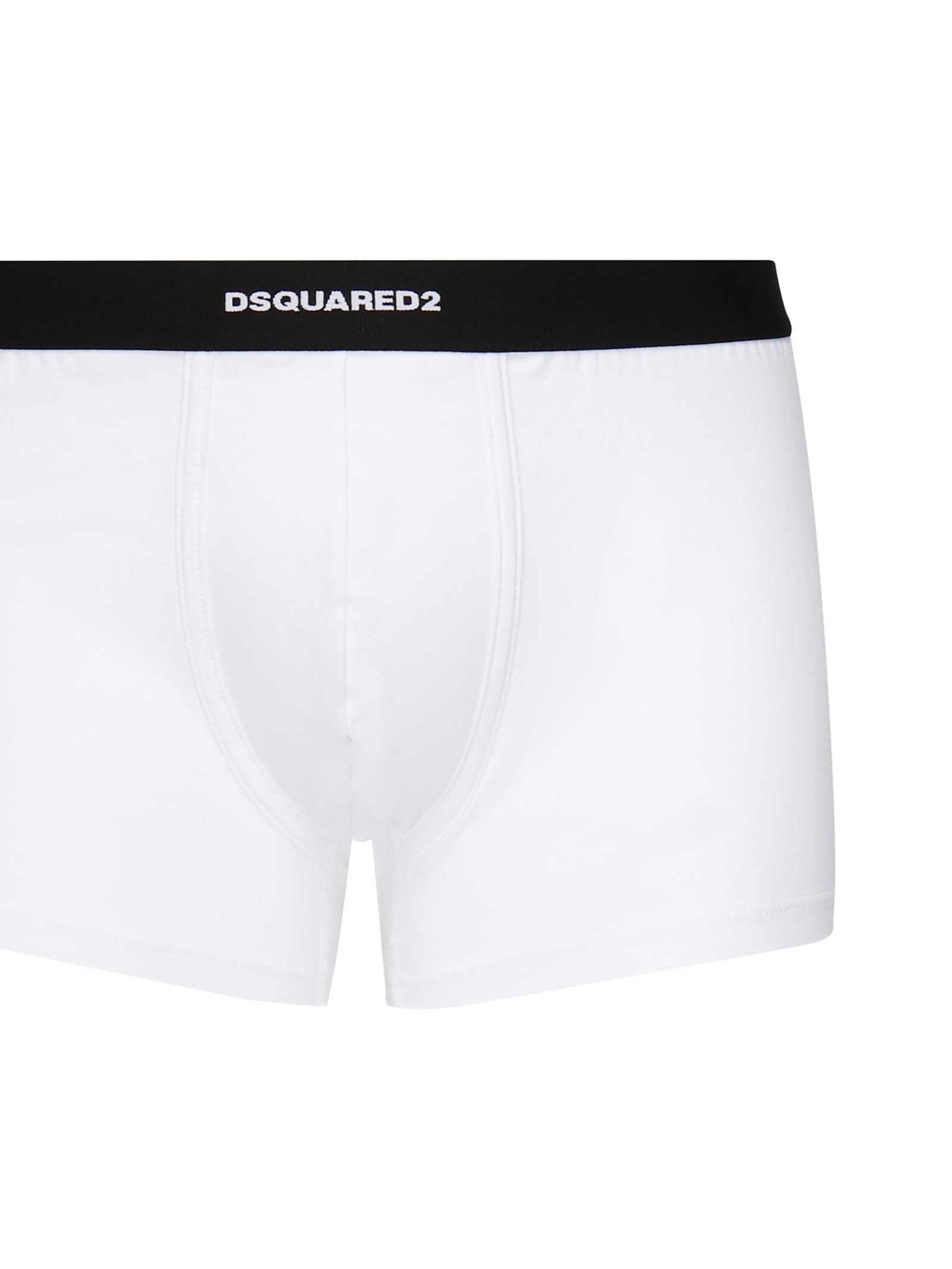 Dsquared2 Pack Of 2 Boxers In White