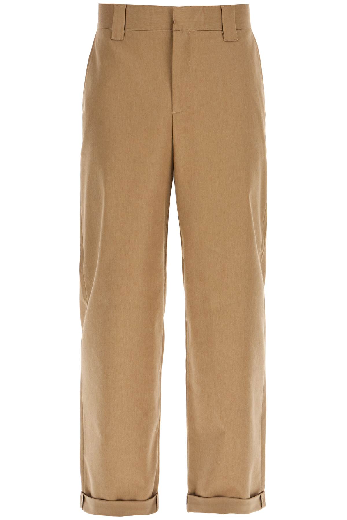 Shop Golden Goose Golden Collection Chino Pants In Khaki Beige (beige)