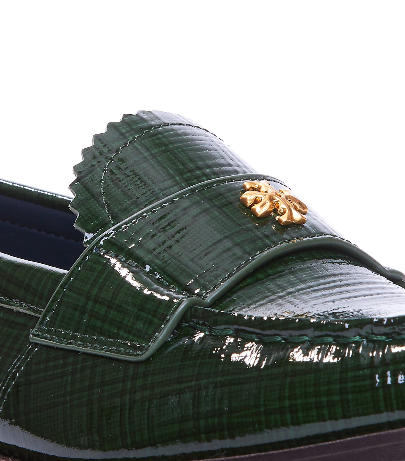 Shop Tory Burch Classic Loafers In Green