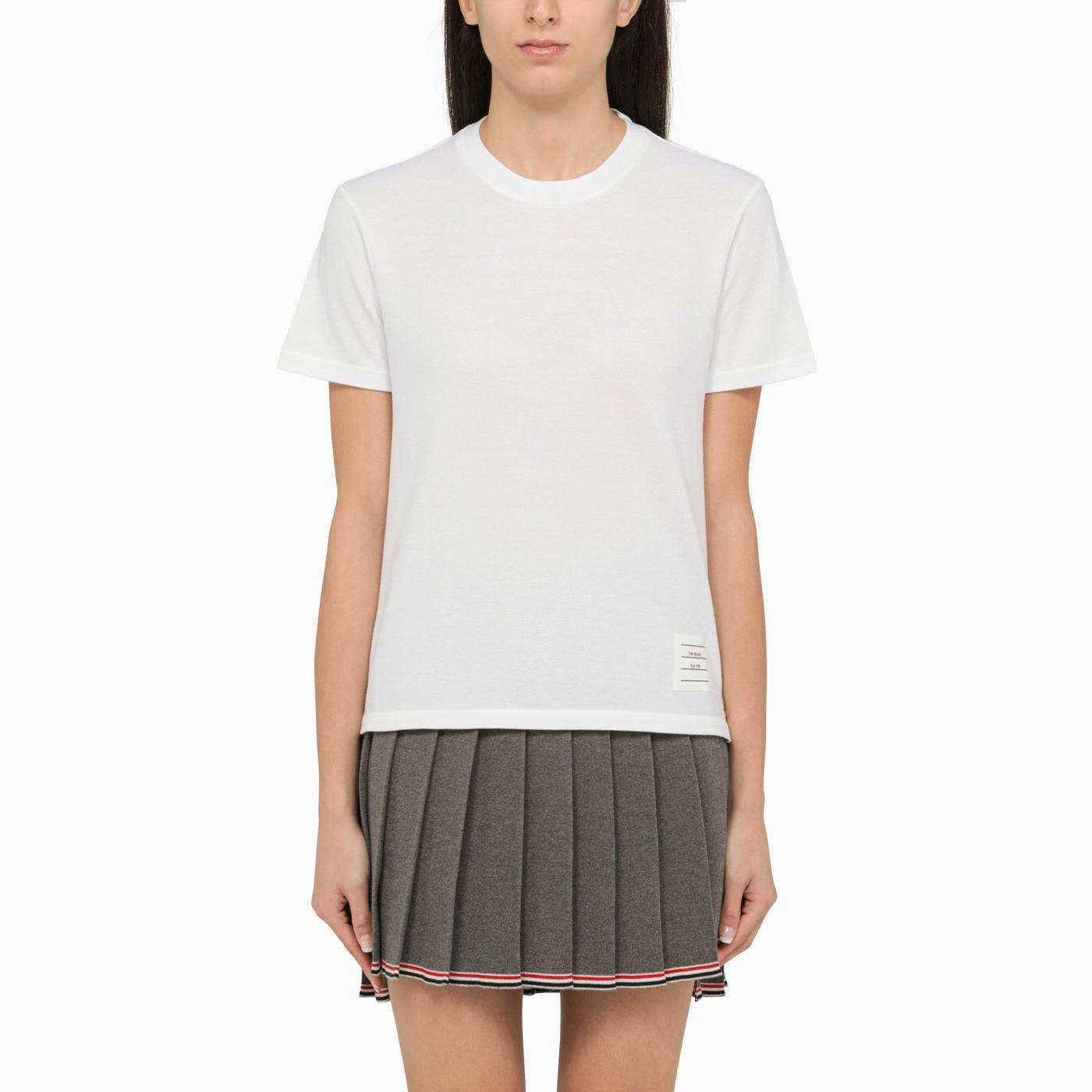 Thom Browne Cotton T-shirt In White