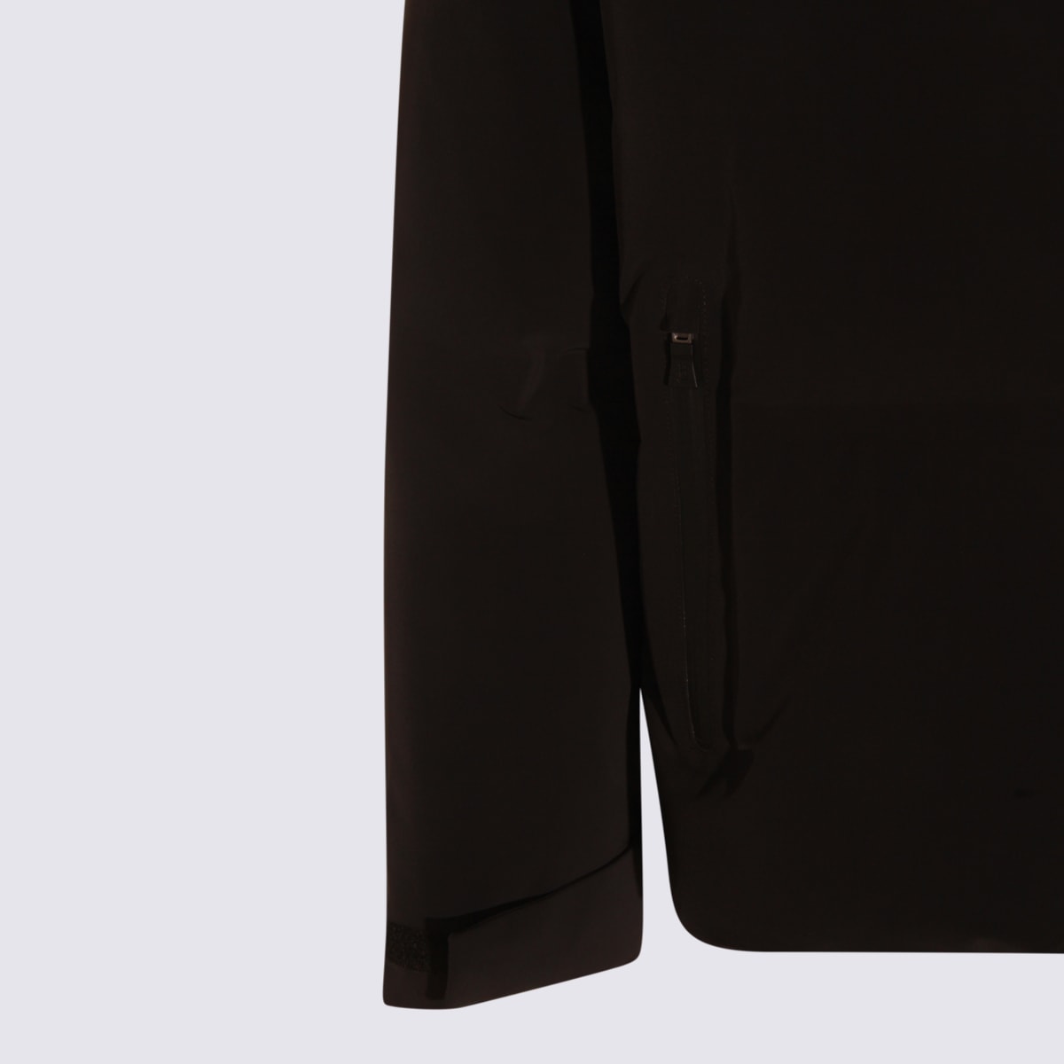 Herno Insulated Jackets With High Collar And Pockets In Black