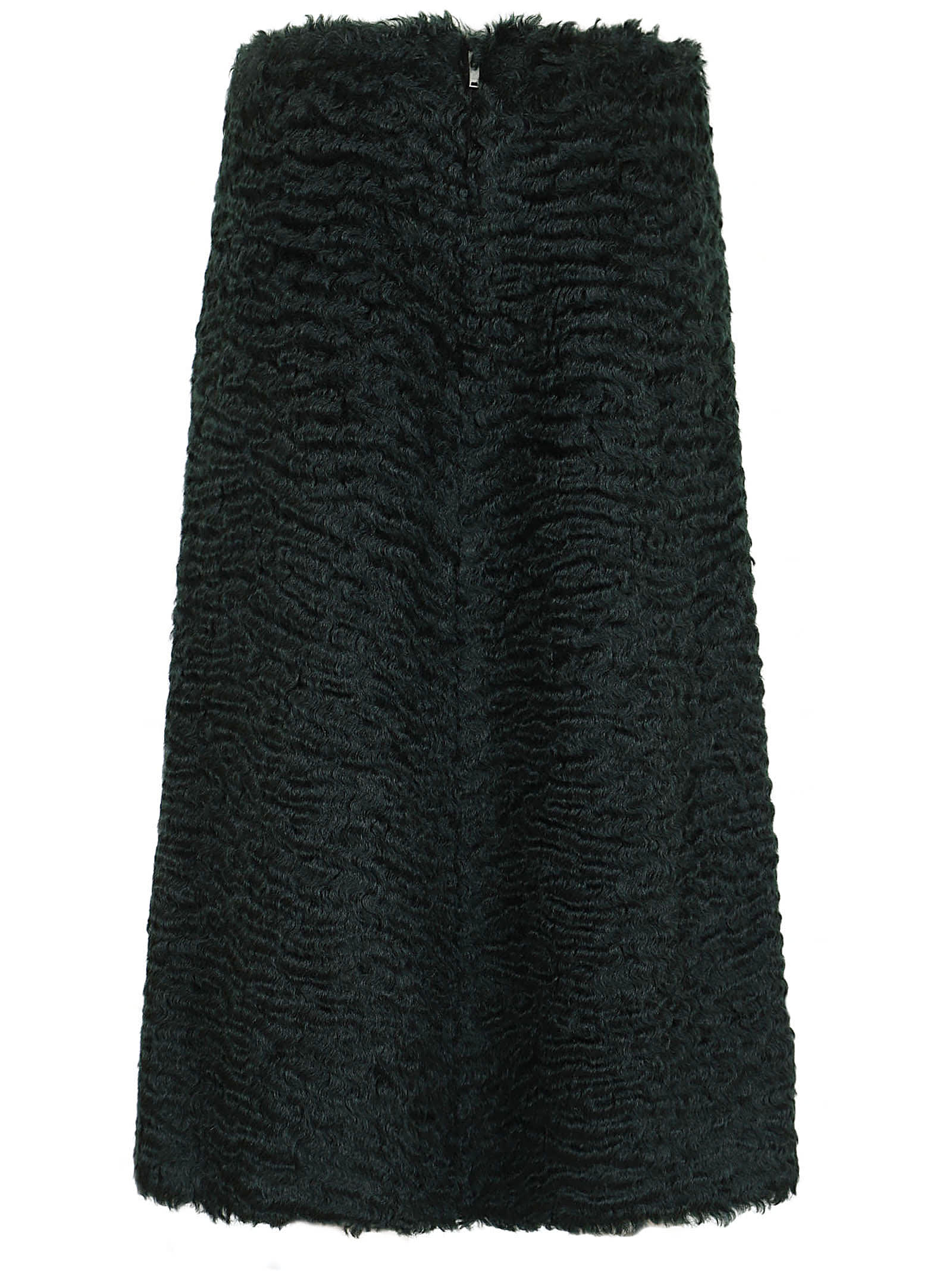 Shop Jil Sander Skirt 70 In Dark Petrol