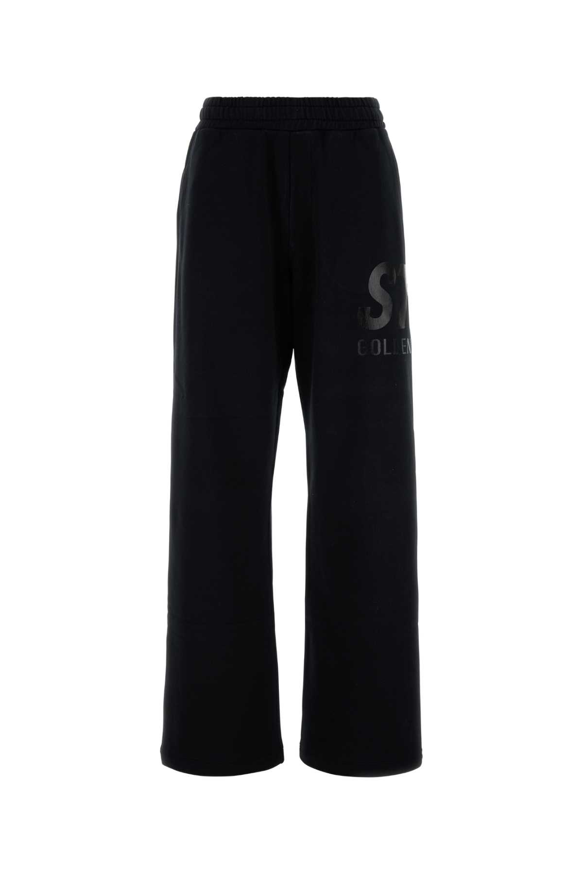 Golden Goose Logo-print Sweatpants In Black