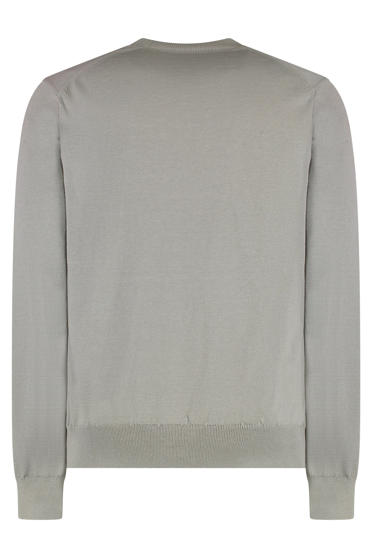Comme Des Garçons Shirt Cotton Blend Crew-neck Sweater In Neutral