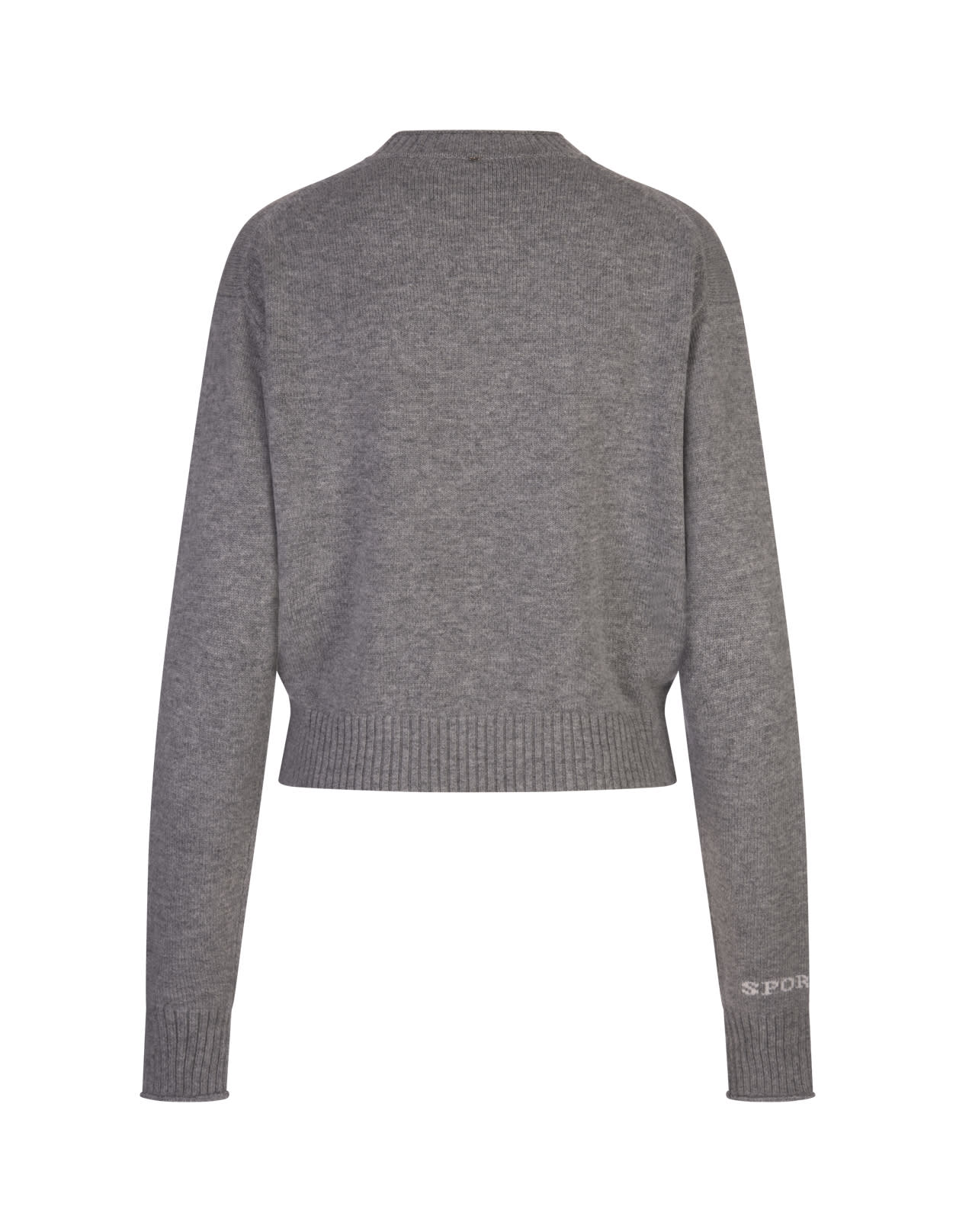 Shop Sportmax Grey Agadir1234 Sweater