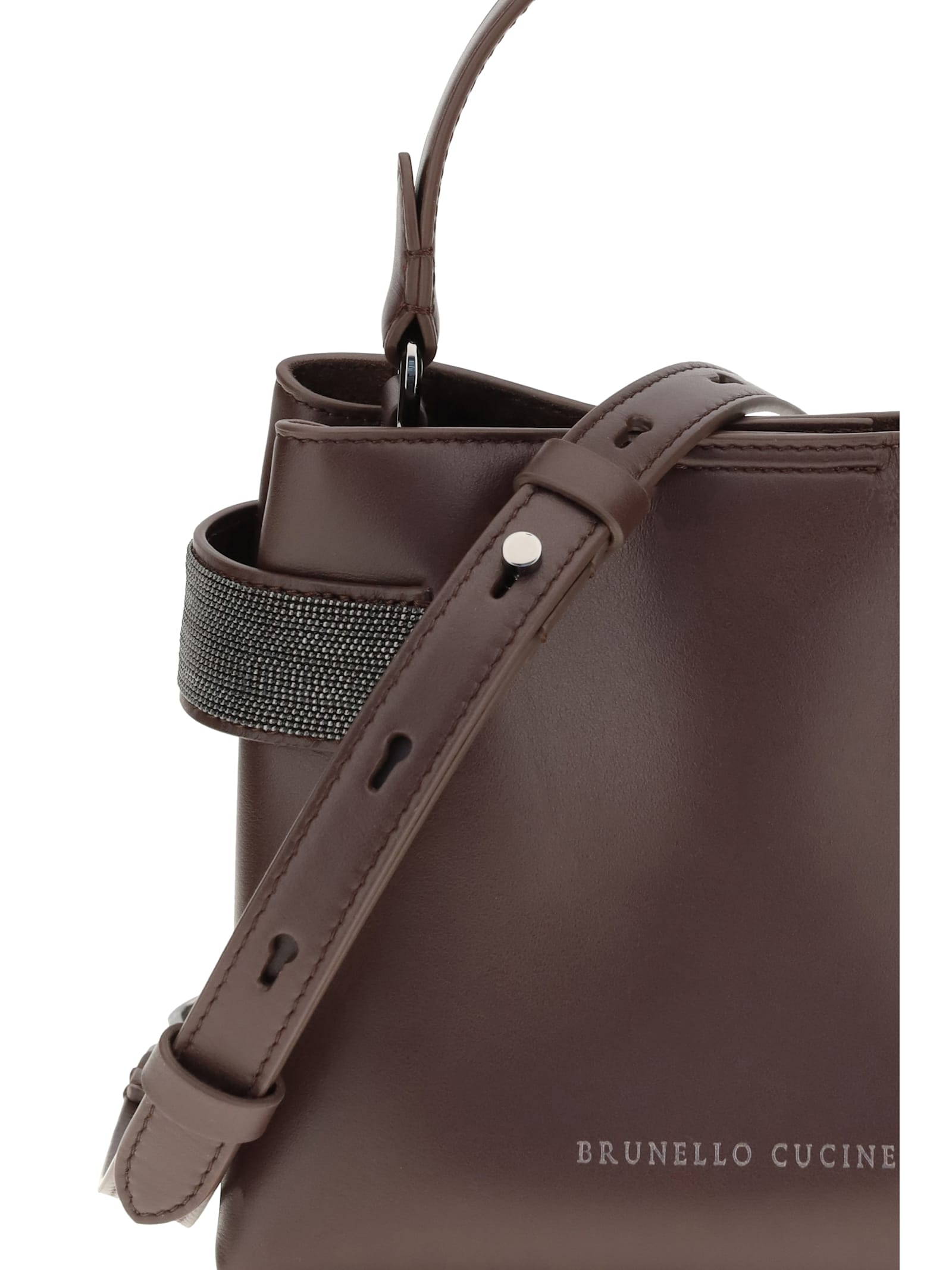 Brunello Cucinelli Women Leather Handbag In Multi