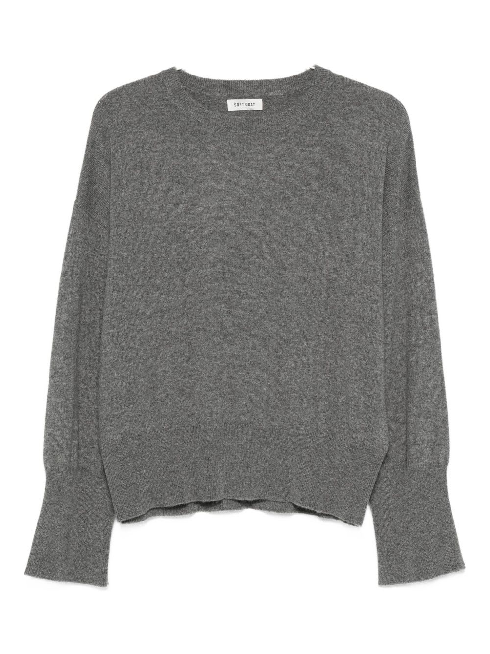 Goat Soft Sweater Gray In Gray