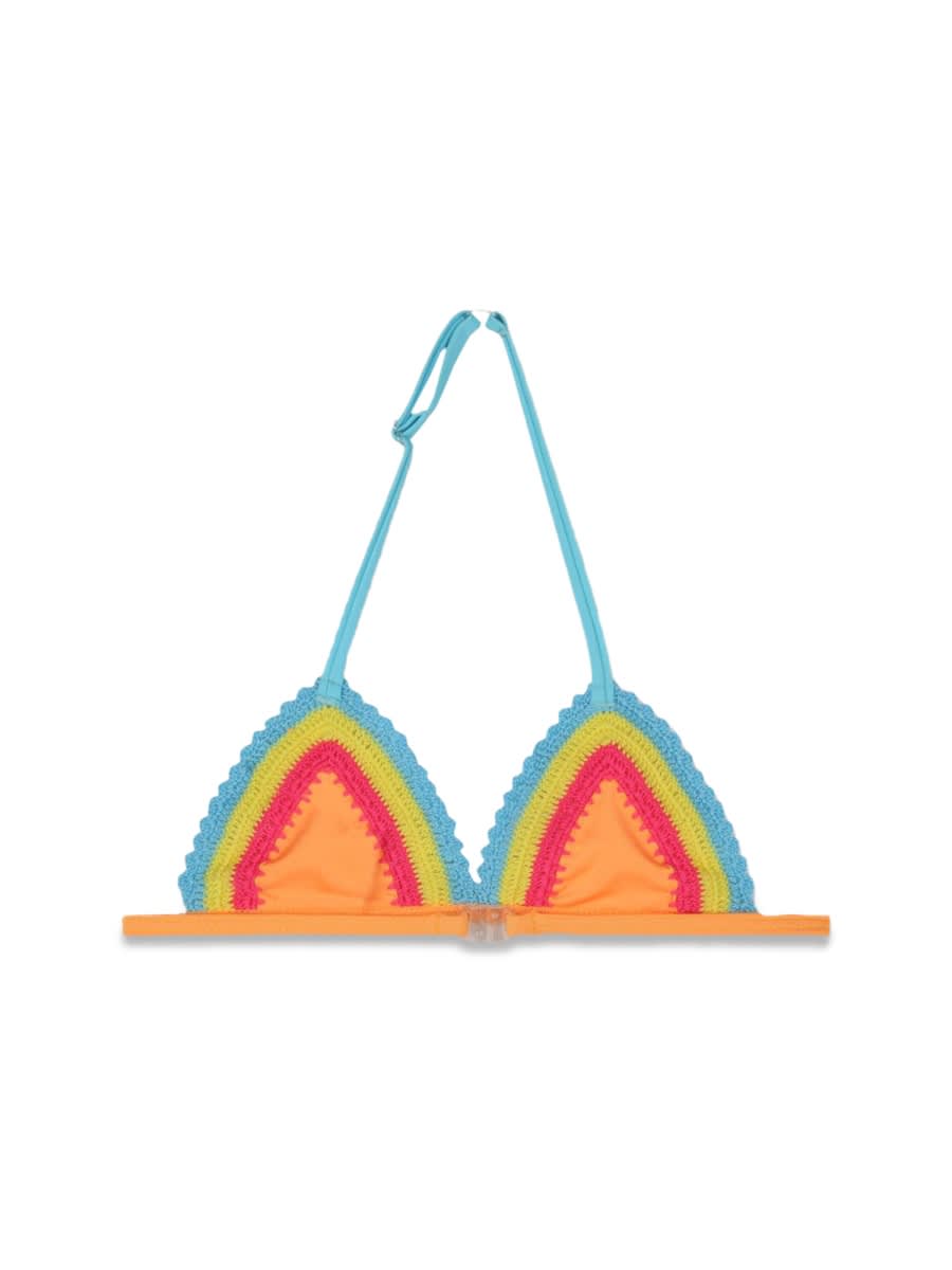 Billieblush Crochet Bikini In Orange