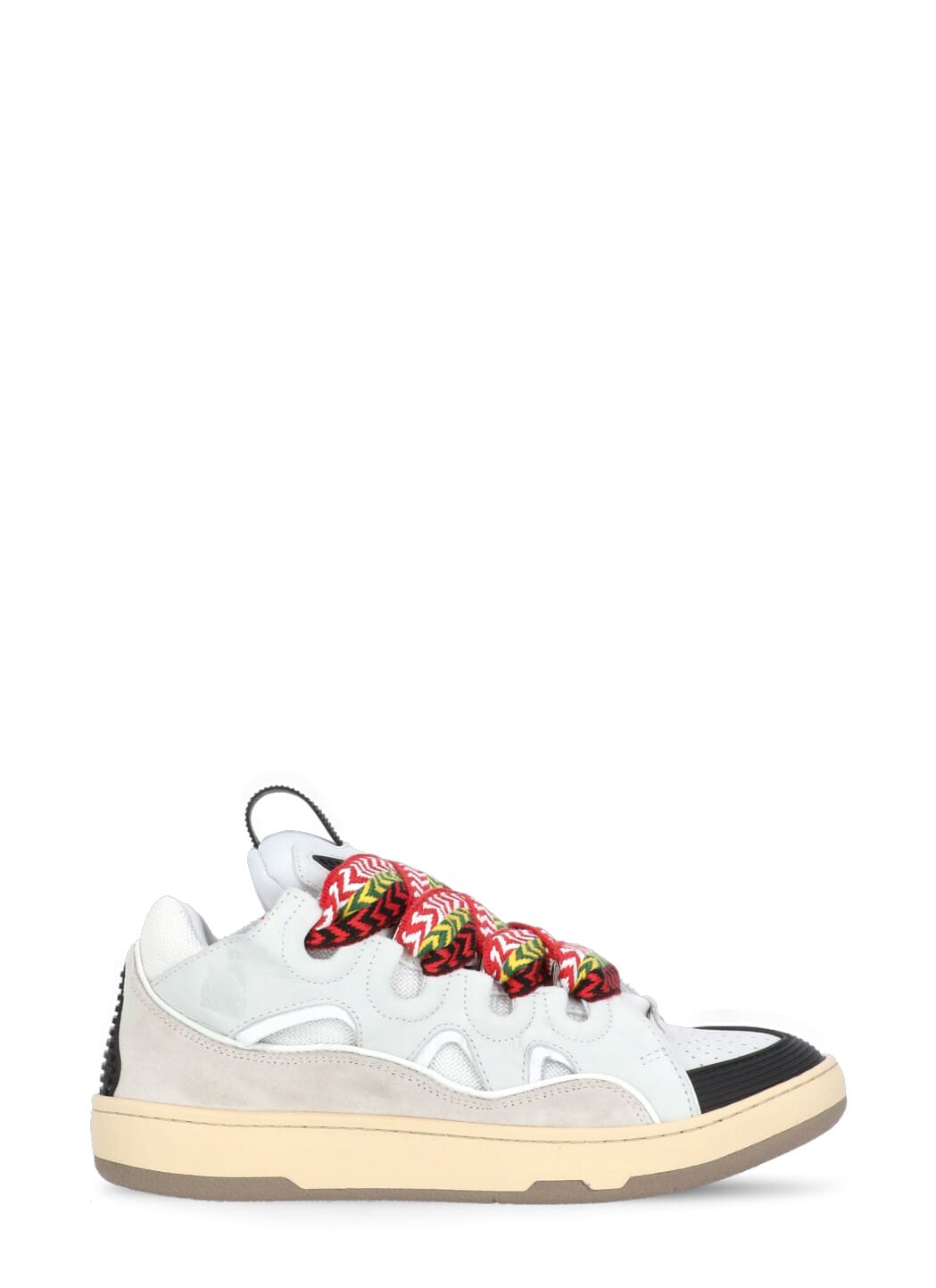 Shop Lanvin Curb Skate Sneakers In White