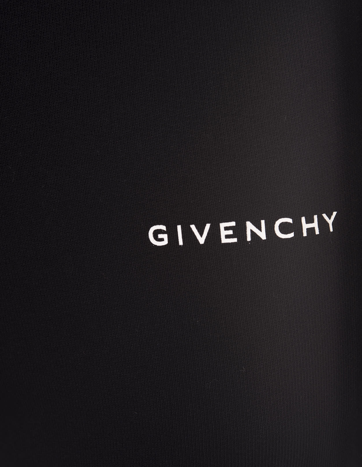 Shop Givenchy Black Joggers With Logo