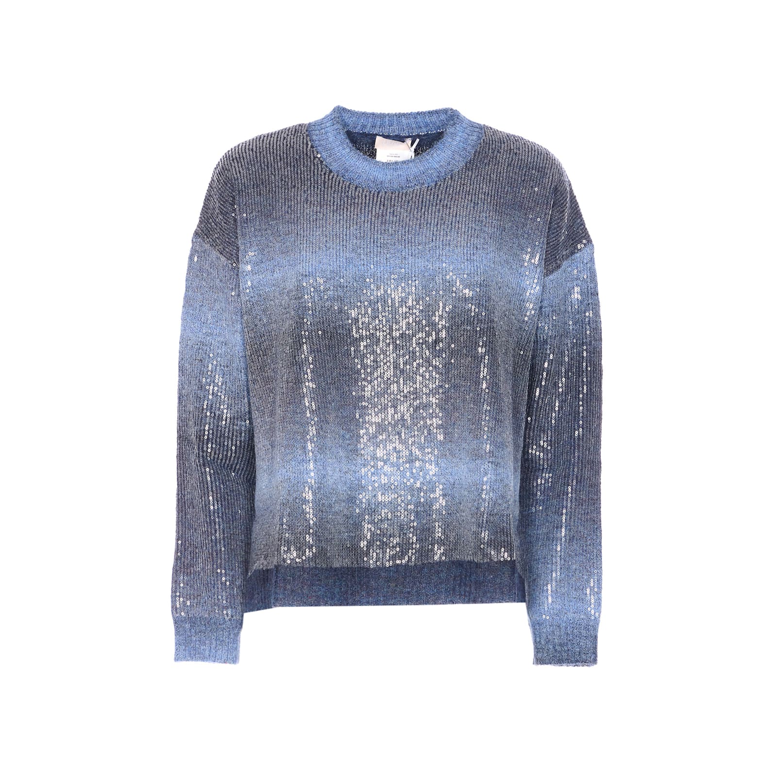 Liu •jo Sweater Liu Jo Woman Color Blue In Blue