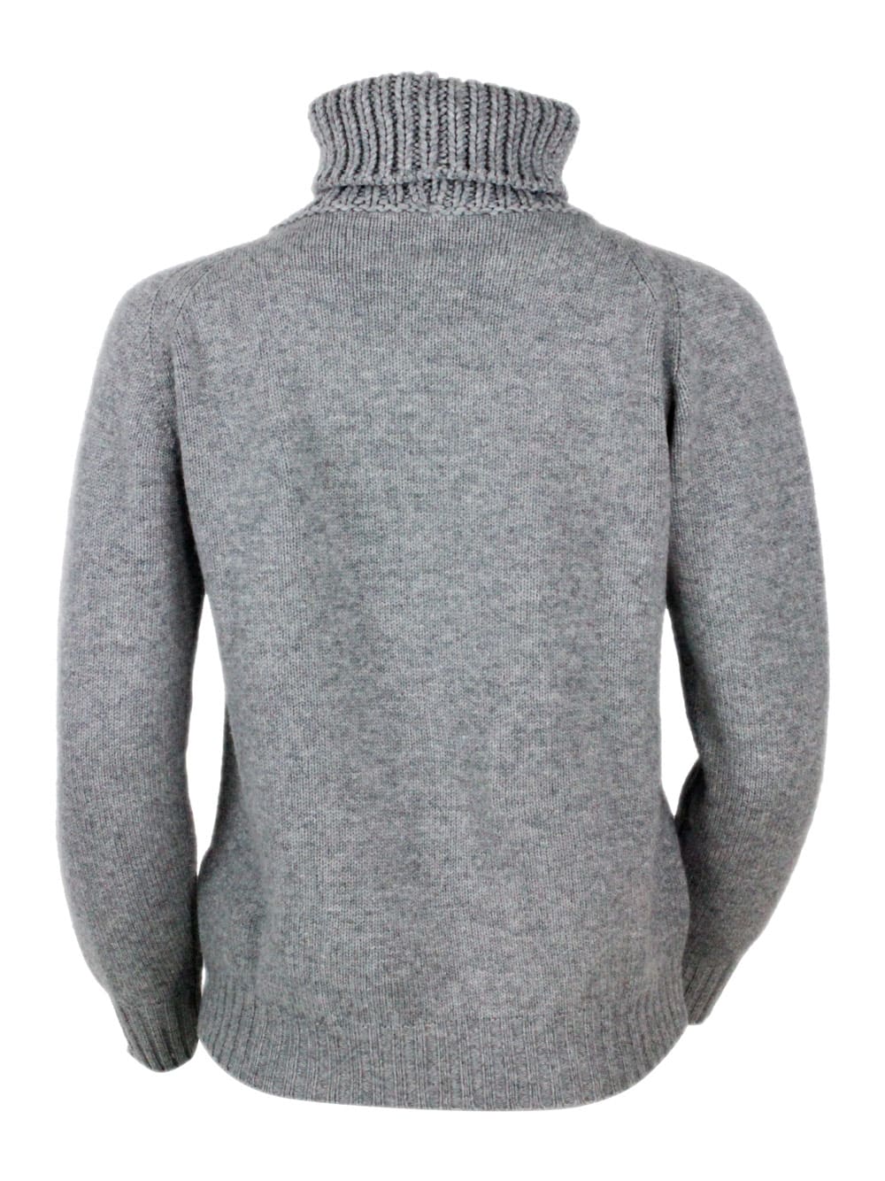 Shop Fabiana Filippi Sweater In Grey