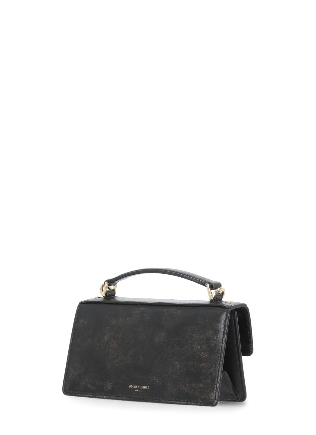 Shop Golden Goose Venezia Bag In Black