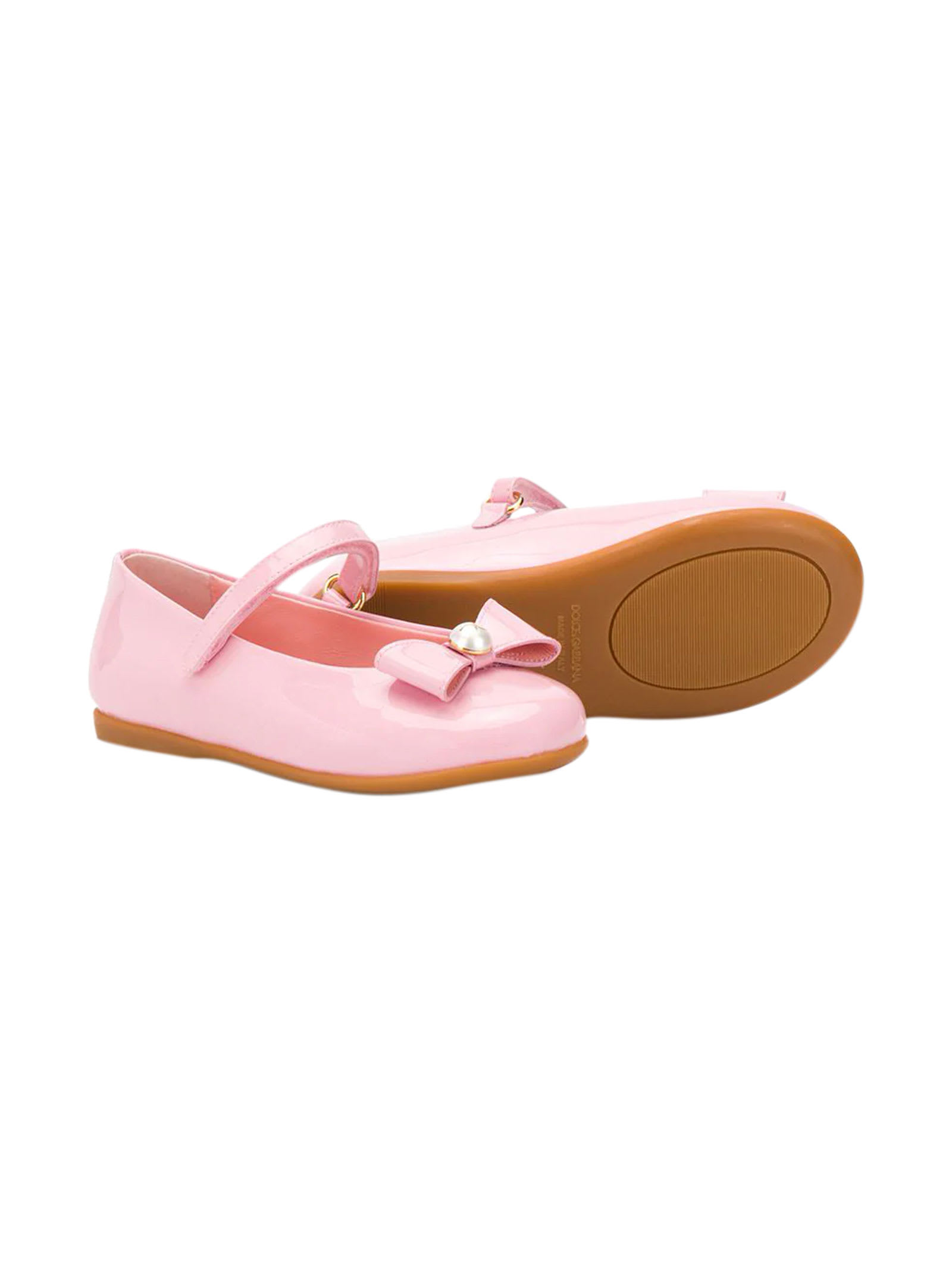 pink ballerina flats