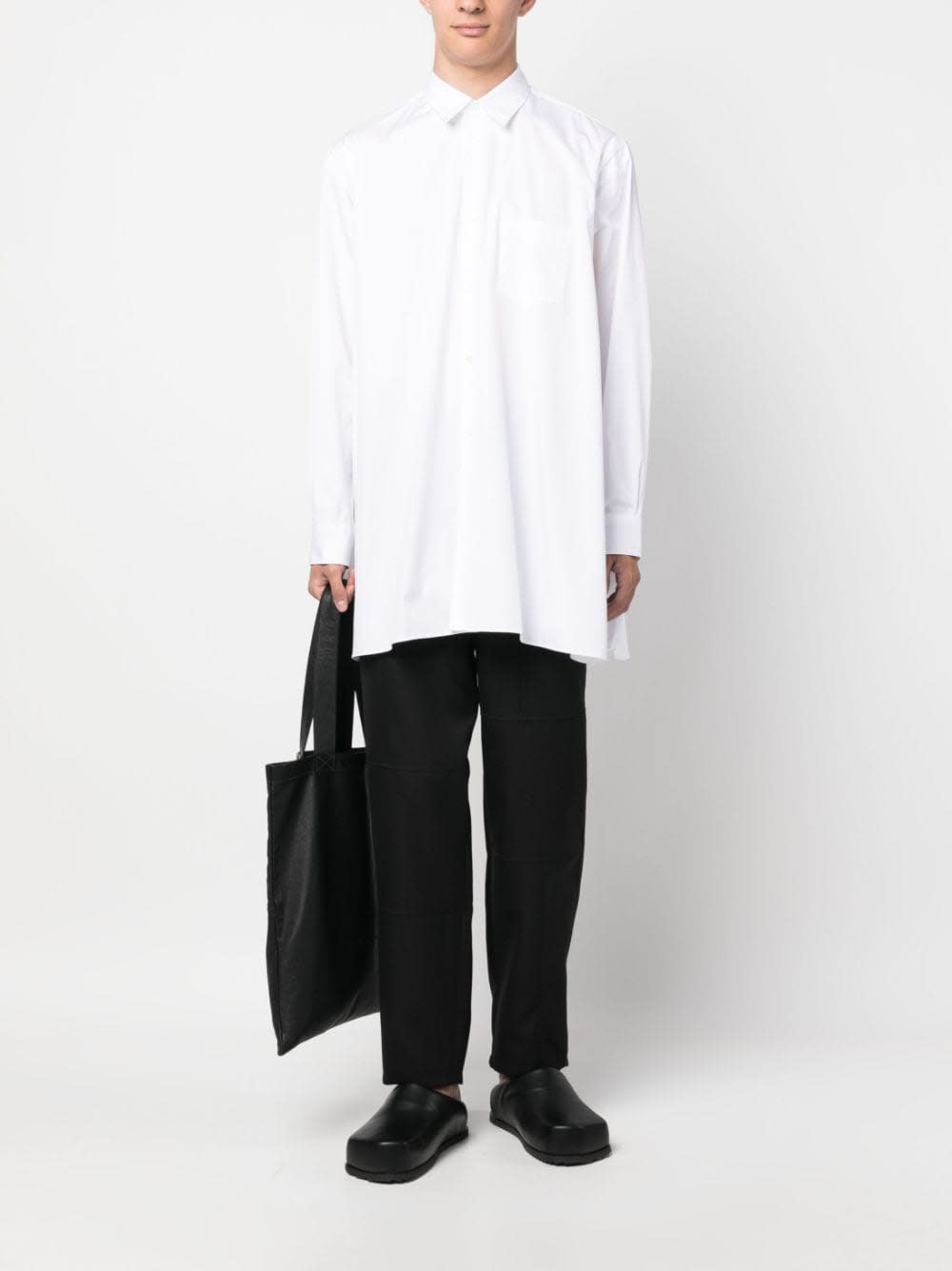 Comme Des Garçons Comme Des Garcons Cotton Shirt In White