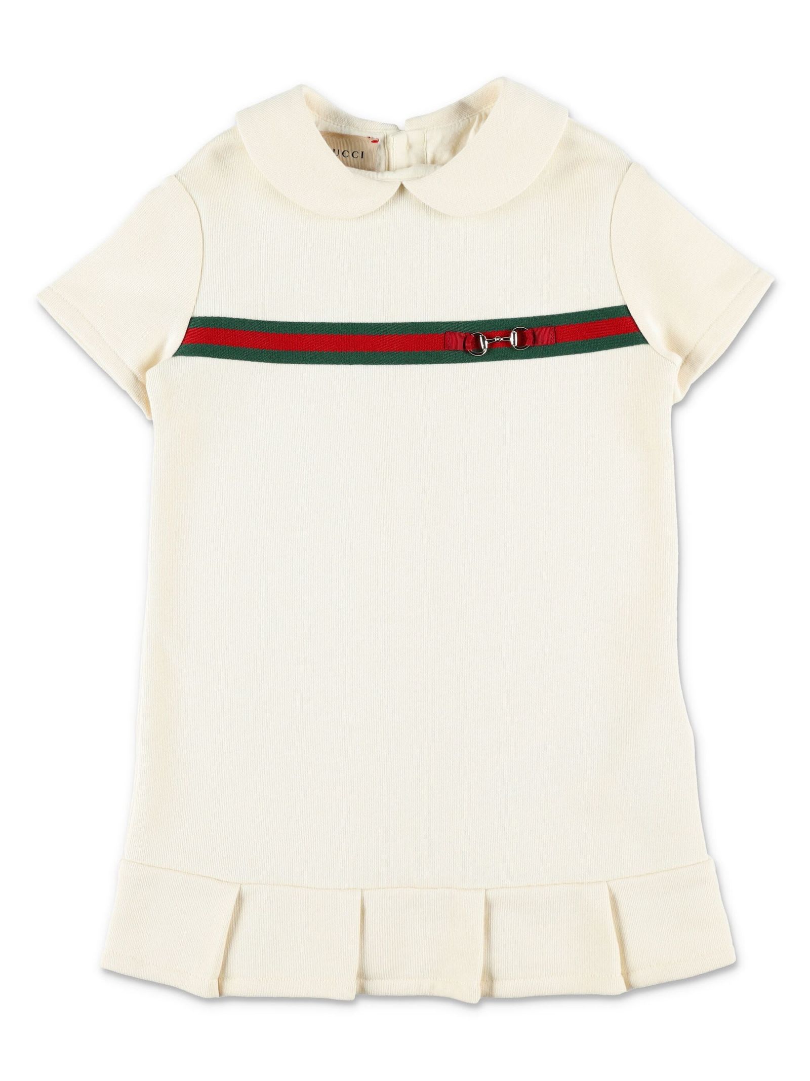 Shop Gucci Kids Dresses White