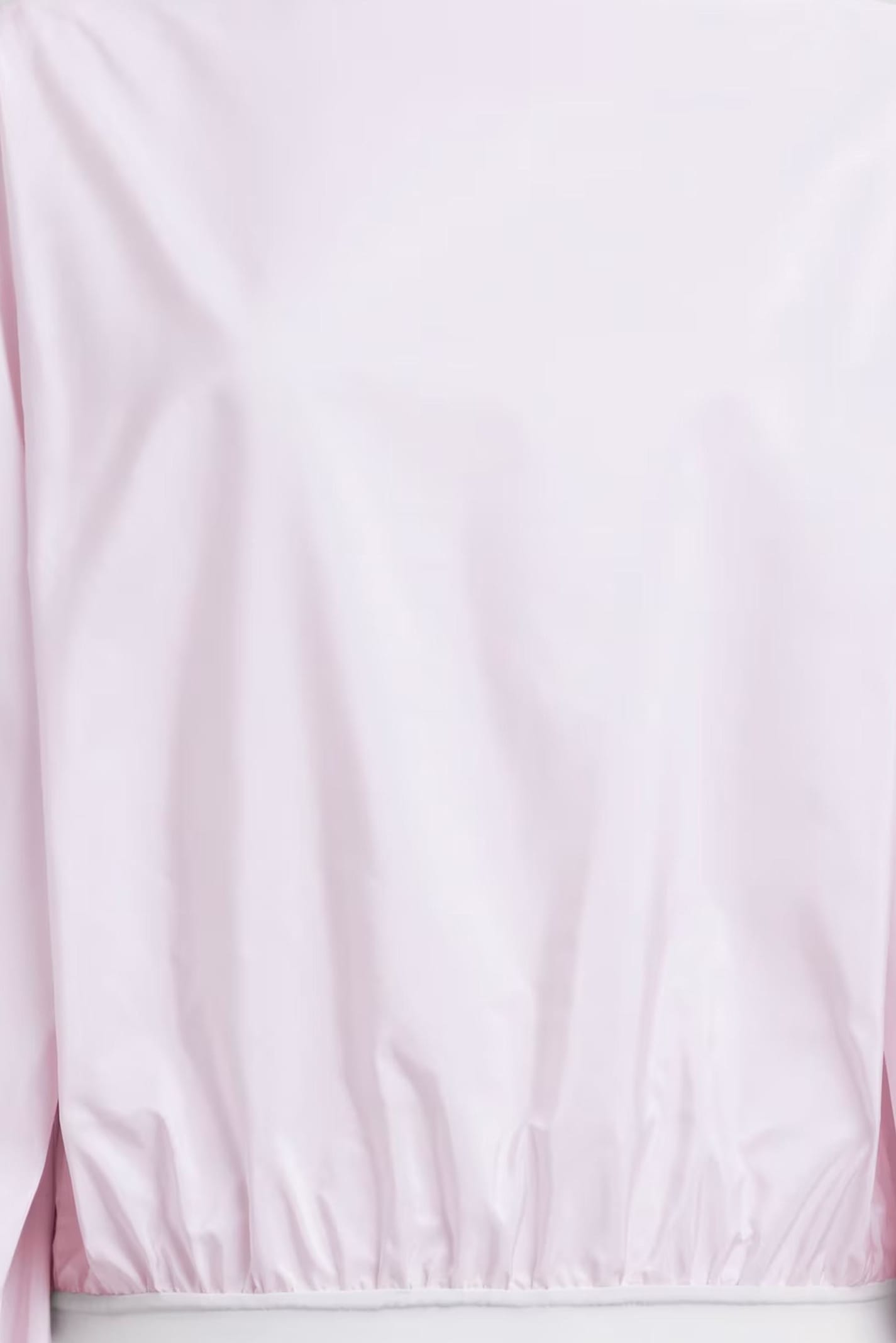 Alaïa Taffet&#x00e0; Bodysuit With Balloon Sleeves In Pink
