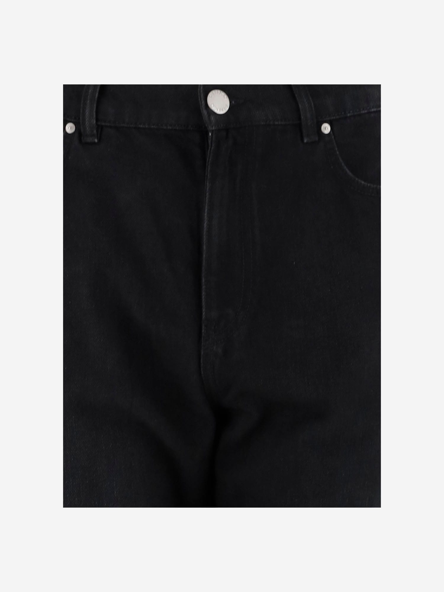 Pinko Cotton Jeans With Side Zippers