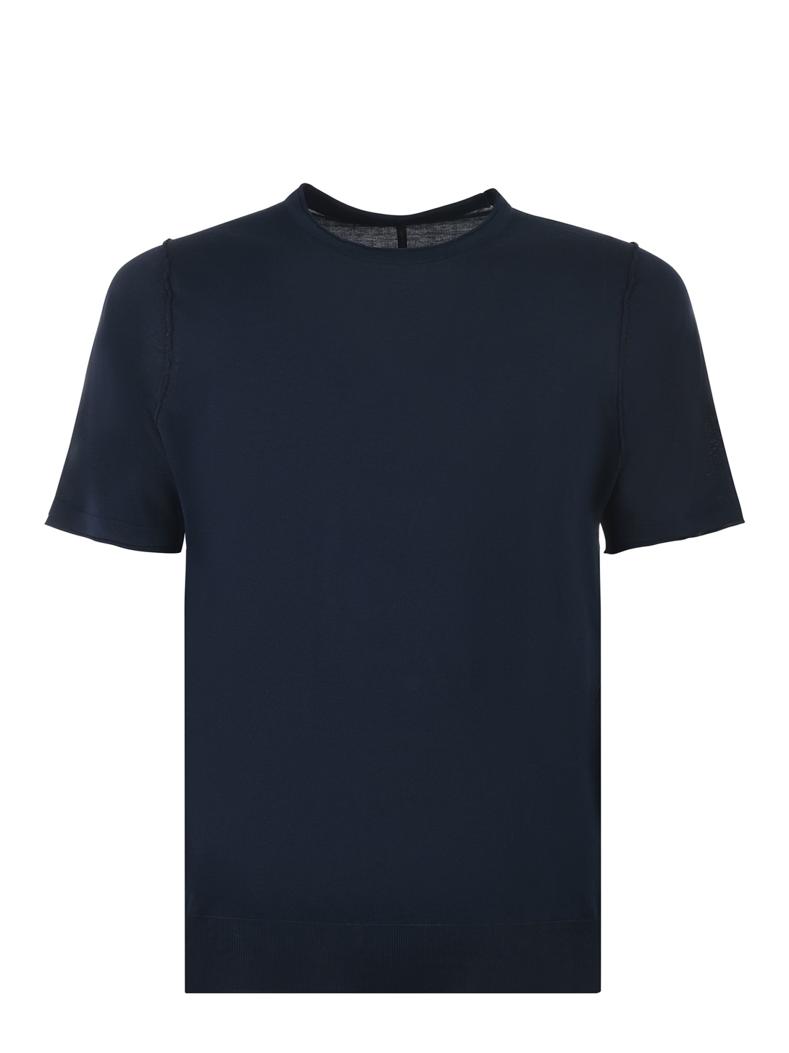 Jeordie's T-shirt Jeordies In Cotone Superfine In Blu Scuro