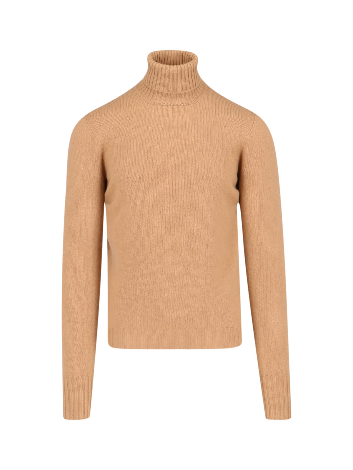 Shop Drumohr High Neck Sweater In Brown