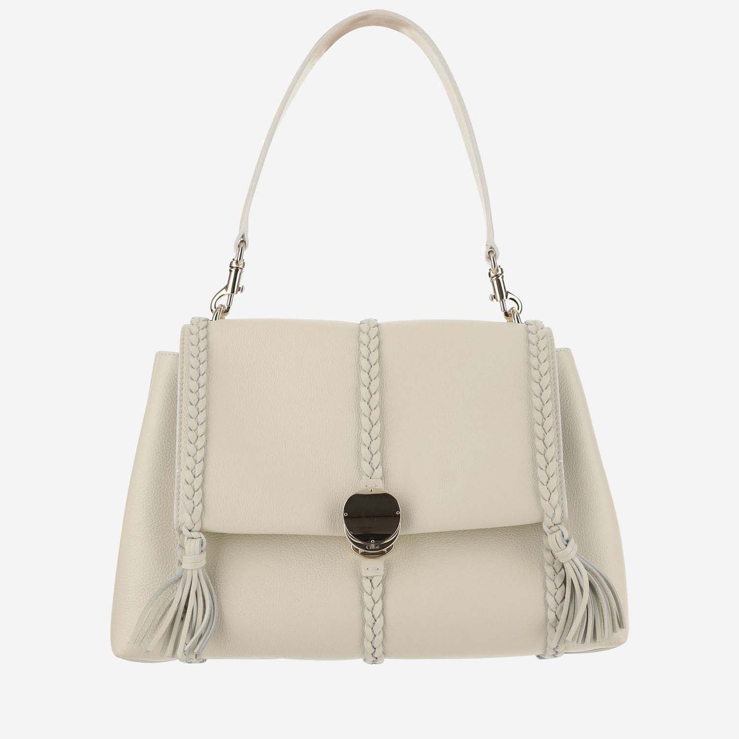 Chloé Medium Penelope Bag In White