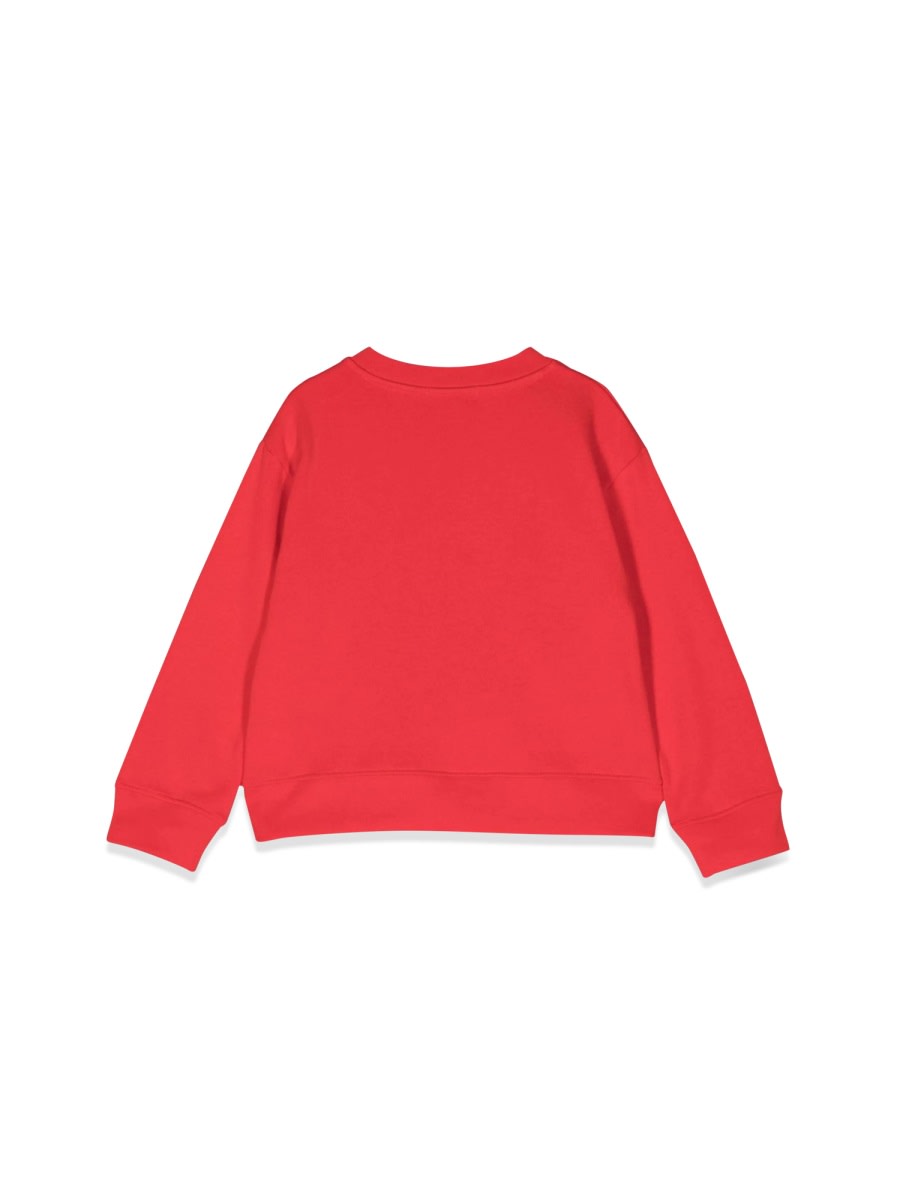 Shop Stella Mccartney Crewneck Sweatshirt In Red