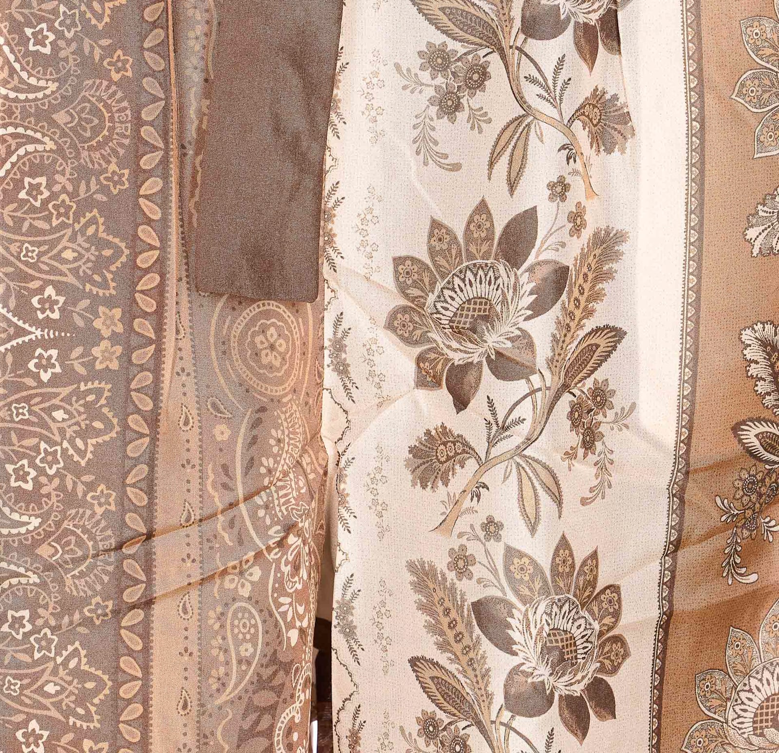 Zimmermann Lucky Printed Silk Trousers In Brown
