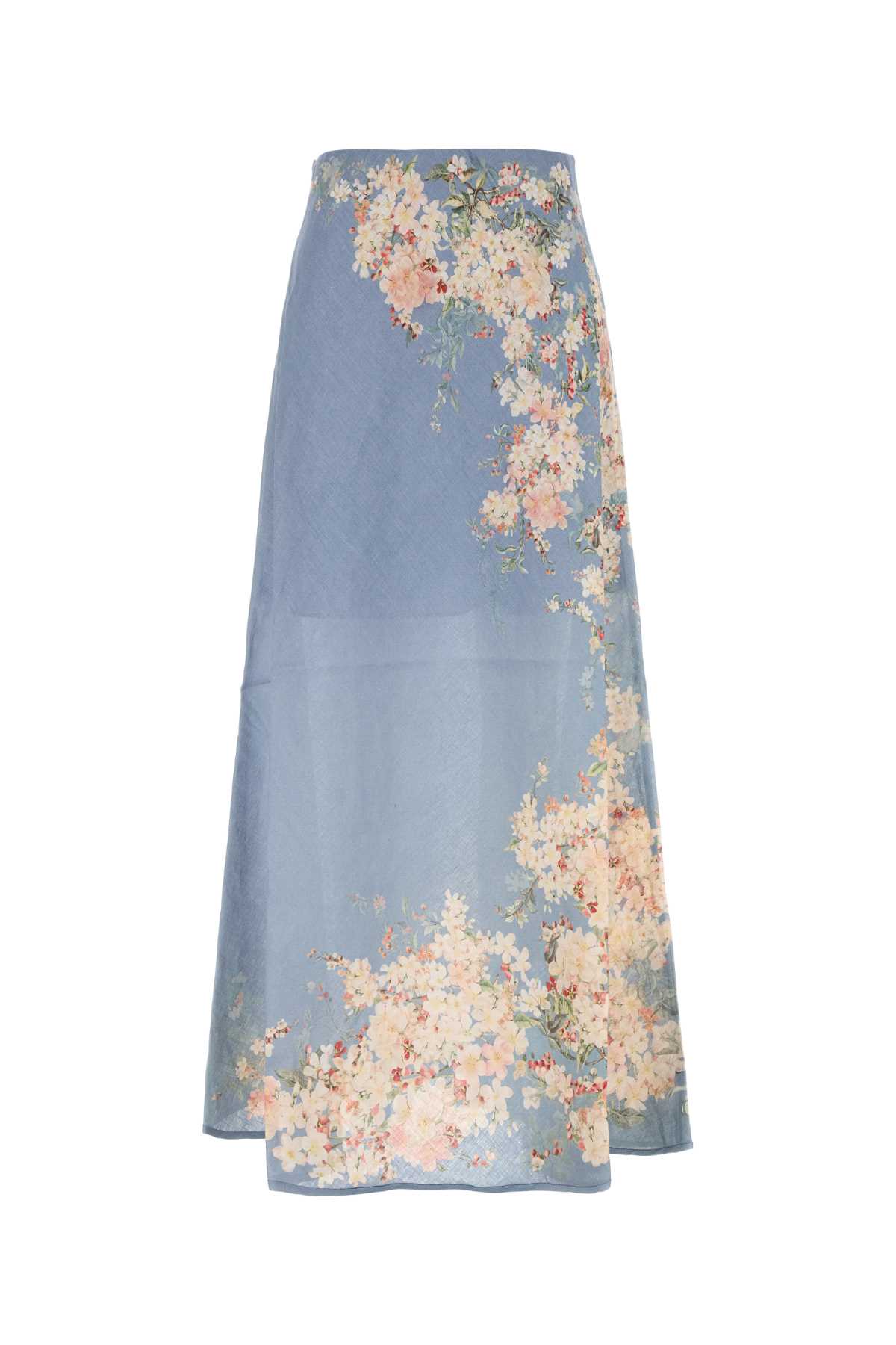 Printed Linen Cascadian Skirt