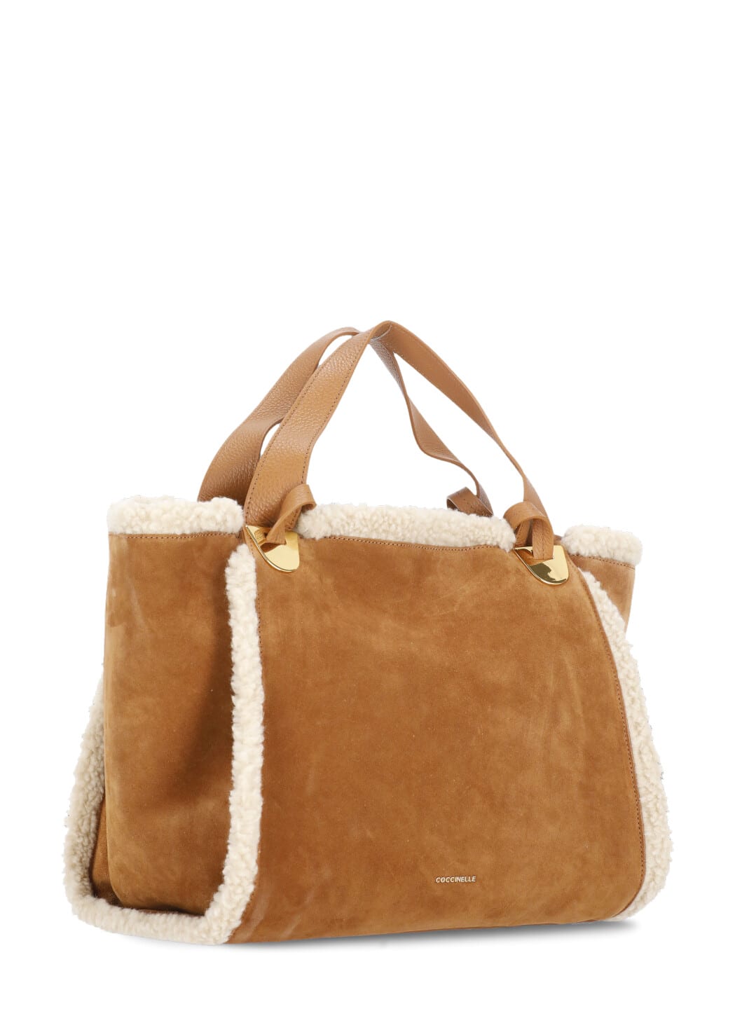 Shop Coccinelle Oliver Eco Shea Bag In Brown