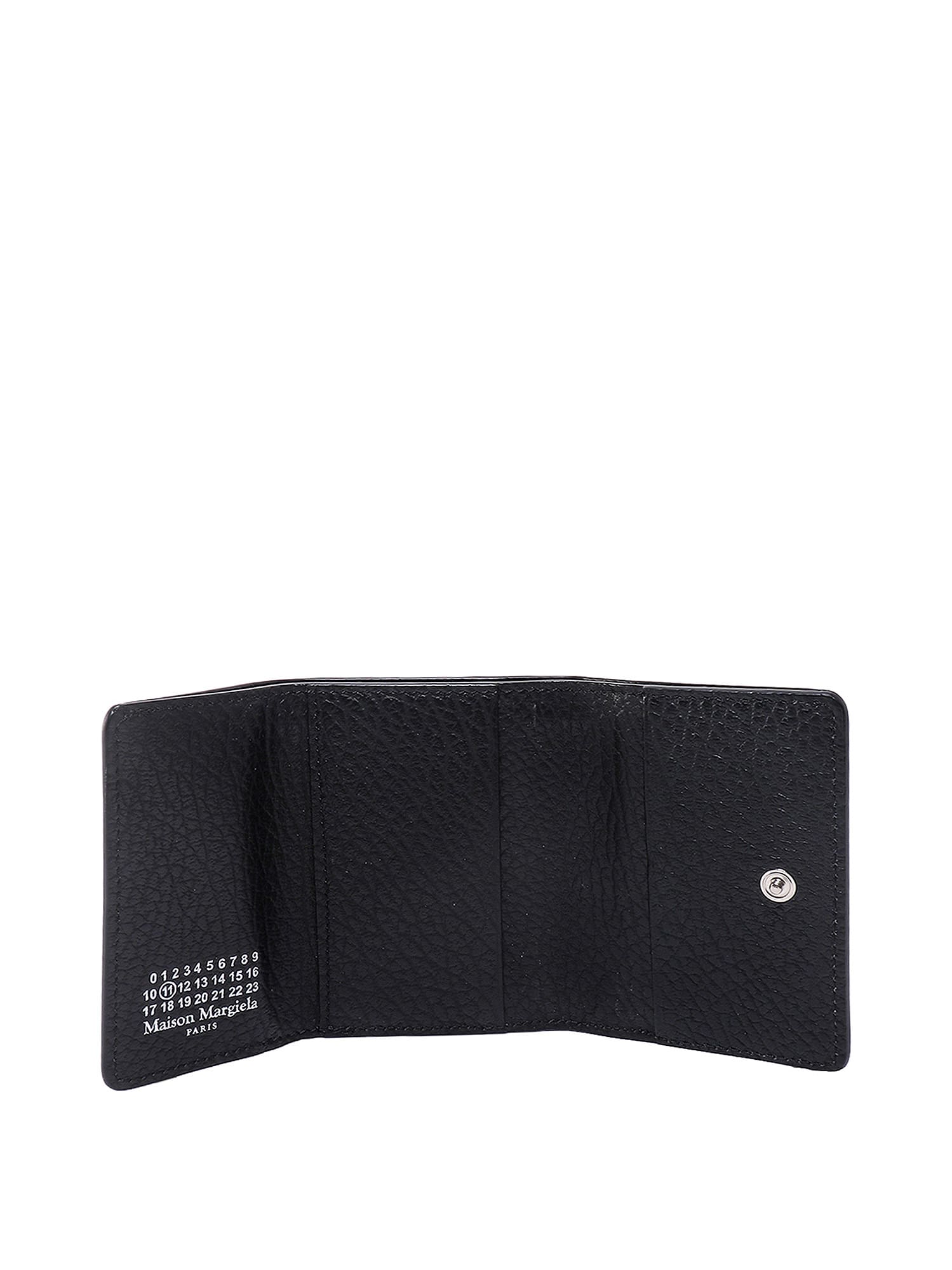 Shop Maison Margiela Wallet In Black