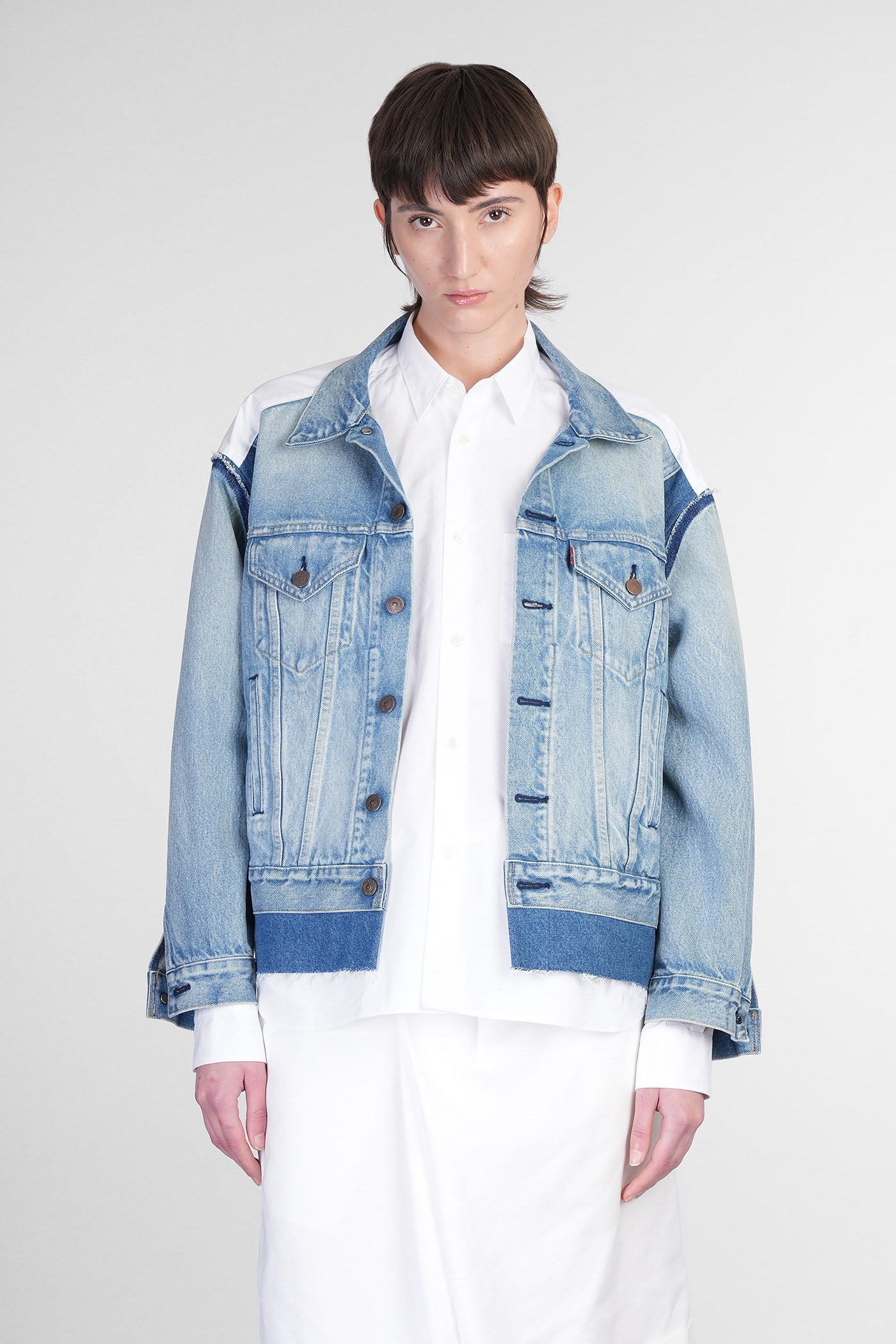 Shirt In Blue Cotton