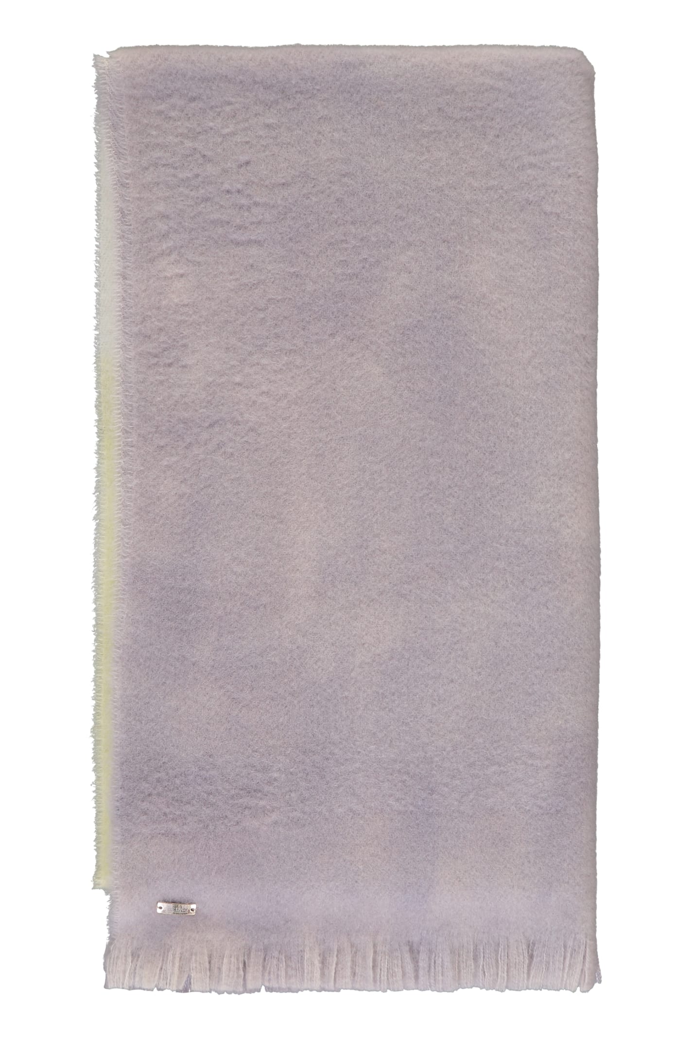 Herno Wool Scarf In Gray