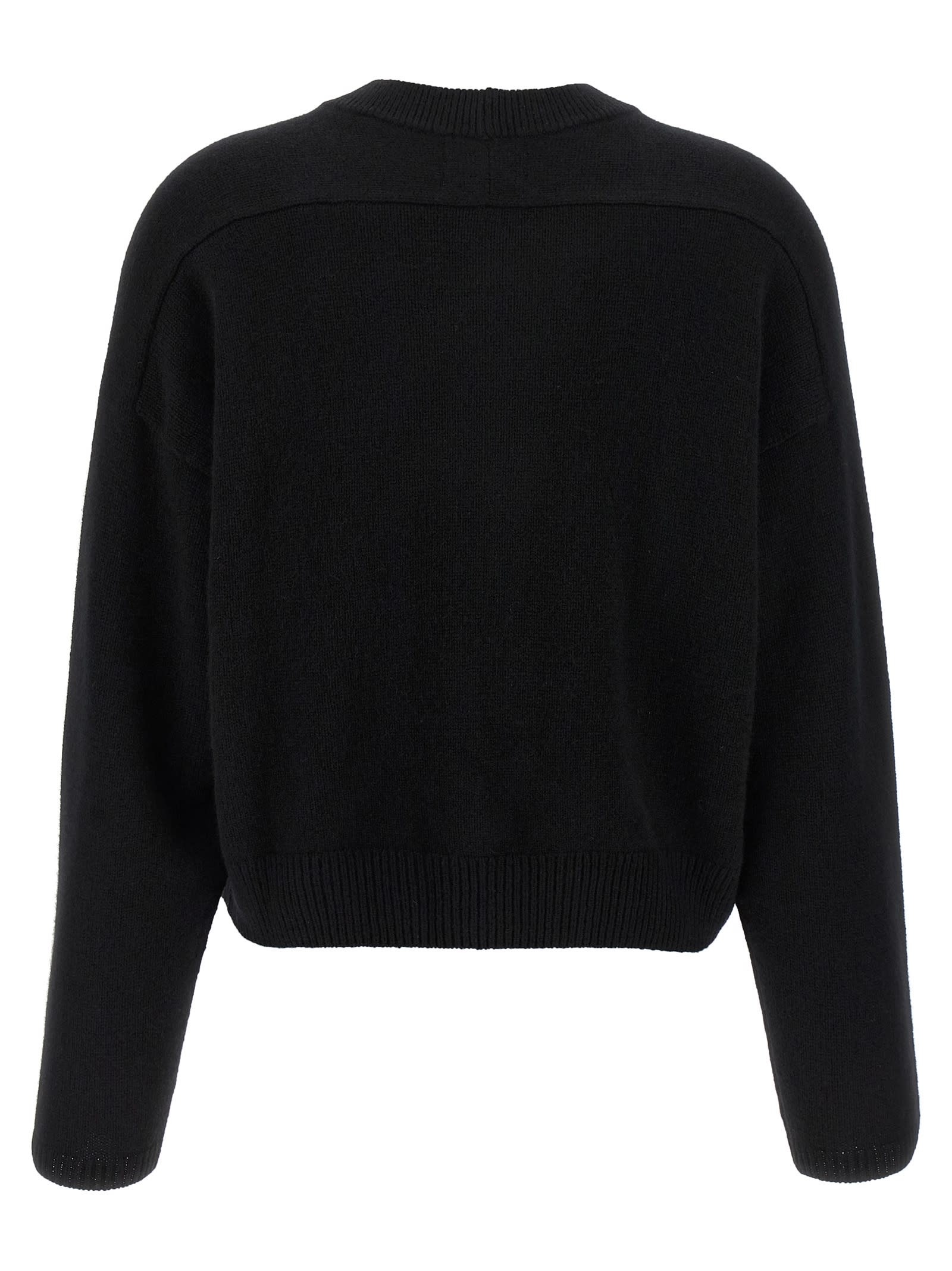 Loulou Studio Twisted-detail Cashmere Sweater In Black