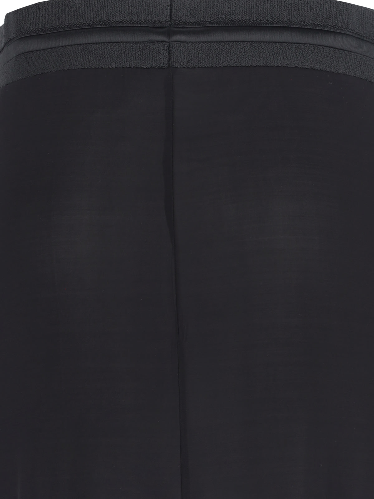 Helmut Lang Semi-transparent Maxi Skirt In Black