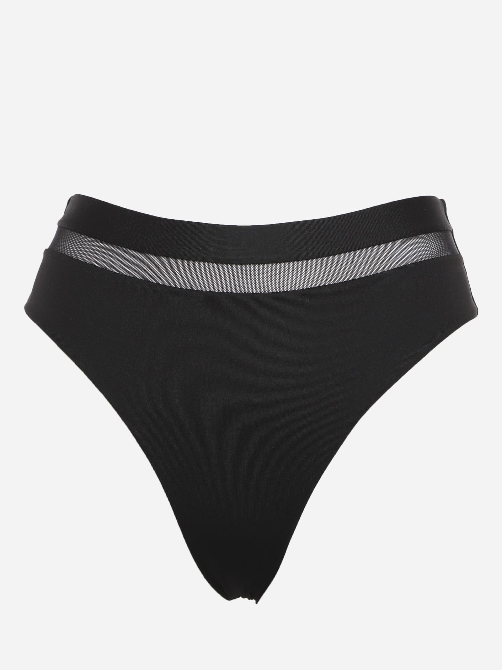Fisico - Cristina Ferrari High-waisted Bikini Bottoms With Logo Application