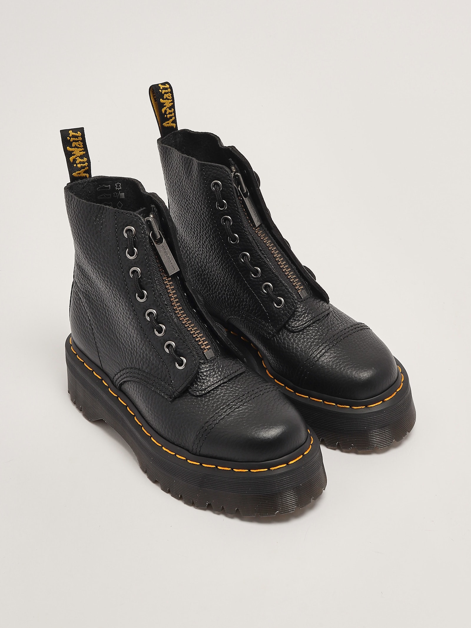 Shop Dr. Martens' Sinclair Boots In Nero