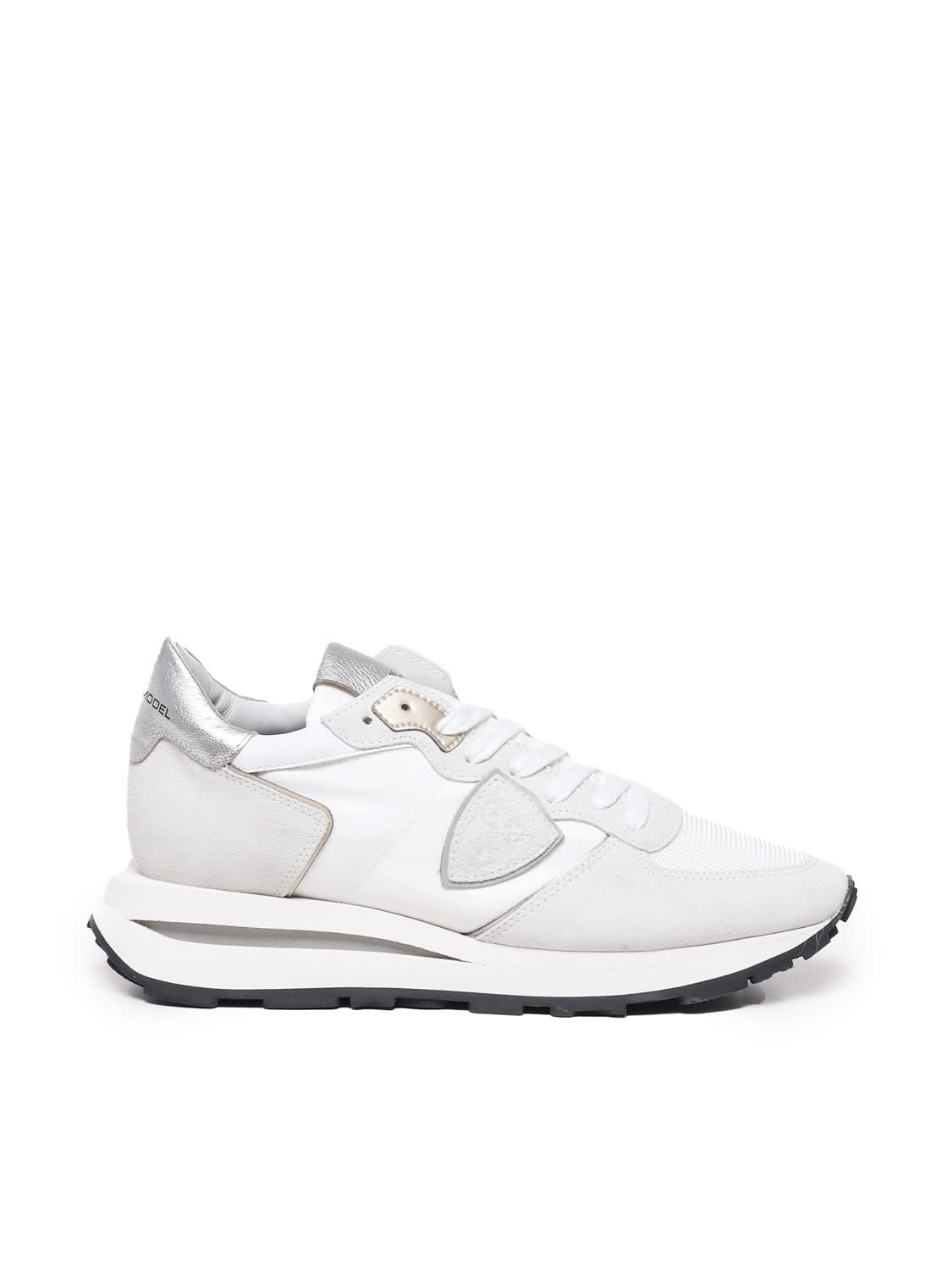 Shop Philippe Model Trpx Sneakers With Insert Design In White