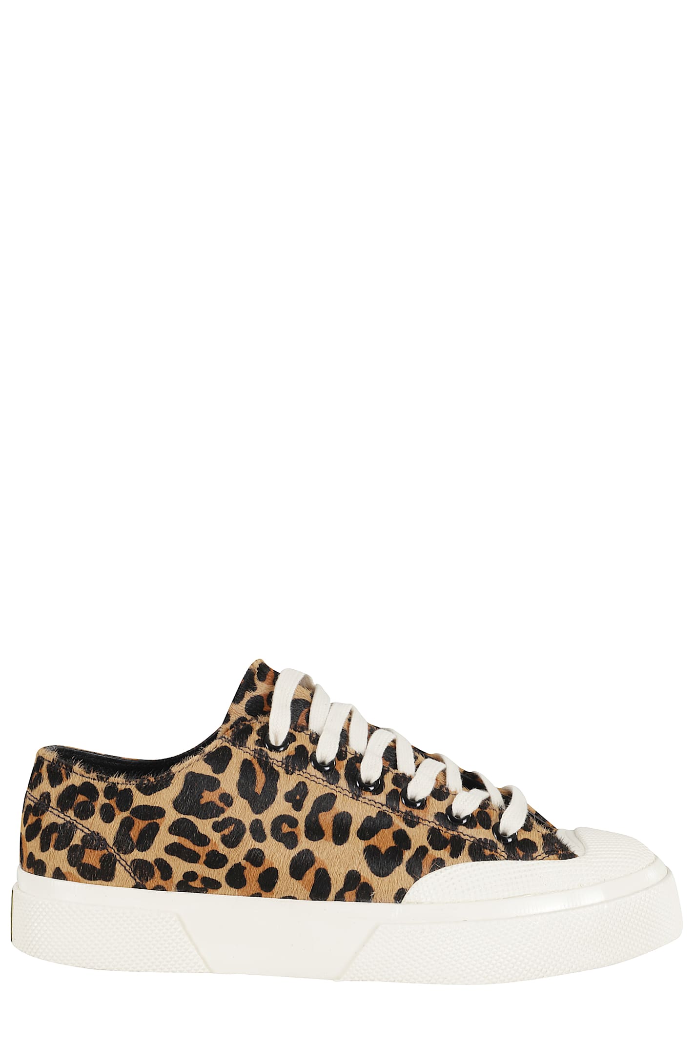 Superga 2432 Works Leopard Calfhair In Animal Print