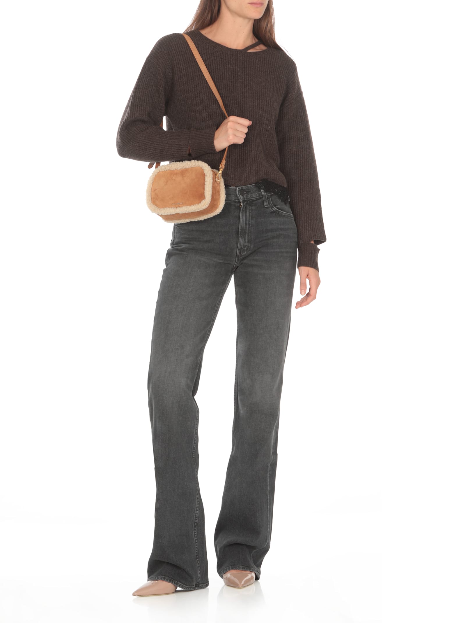 Shop Coccinelle Tebe Bag In Brown