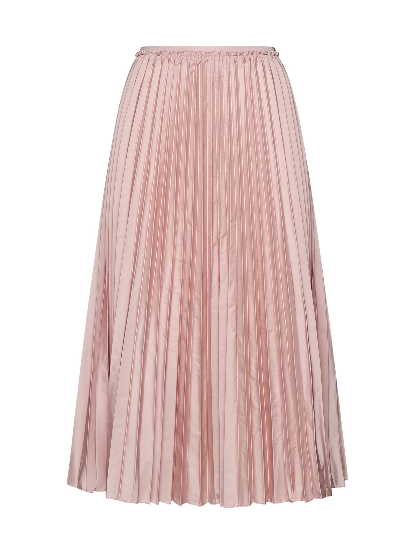 Shop Red Valentino Skirt In New Rose