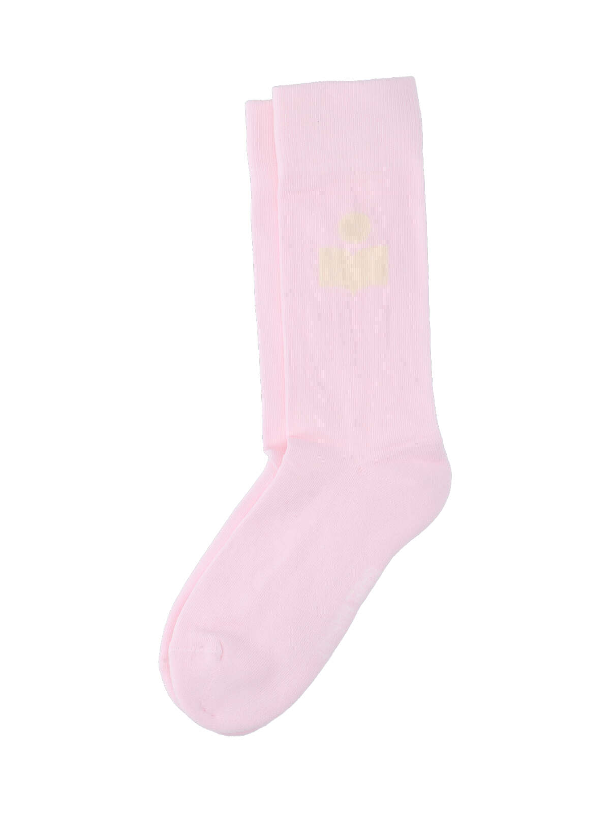 Shop Isabel Marant Logo Socks In Pink
