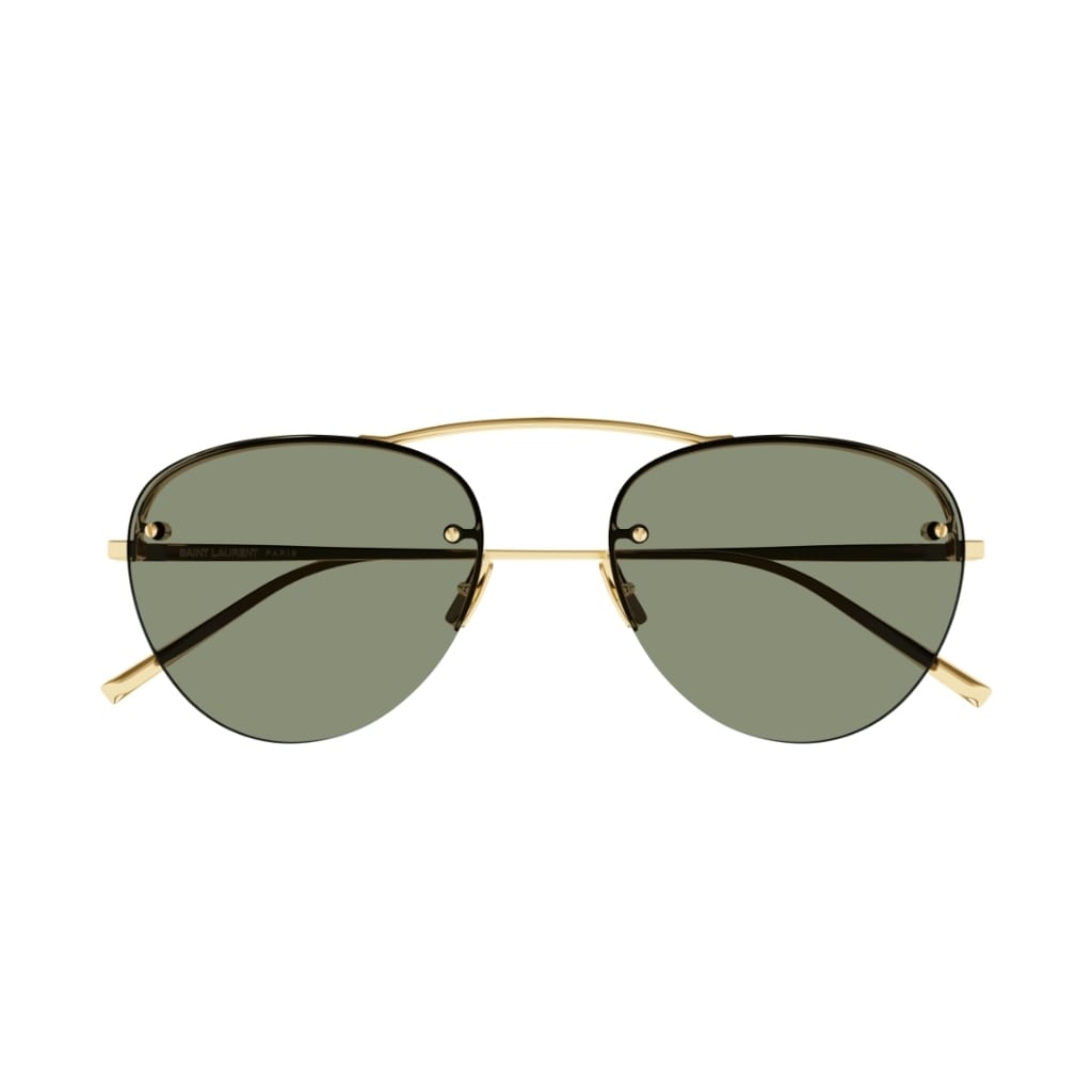 Saint Laurent Sl 575 003 Sunglasses In Green
