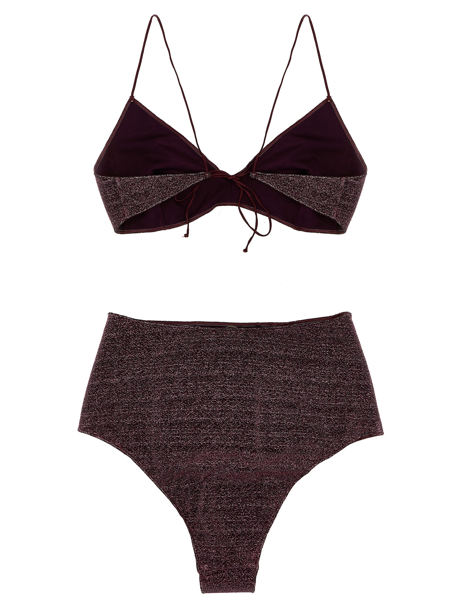 Shop Oseree Lumiere Bikini In Purple