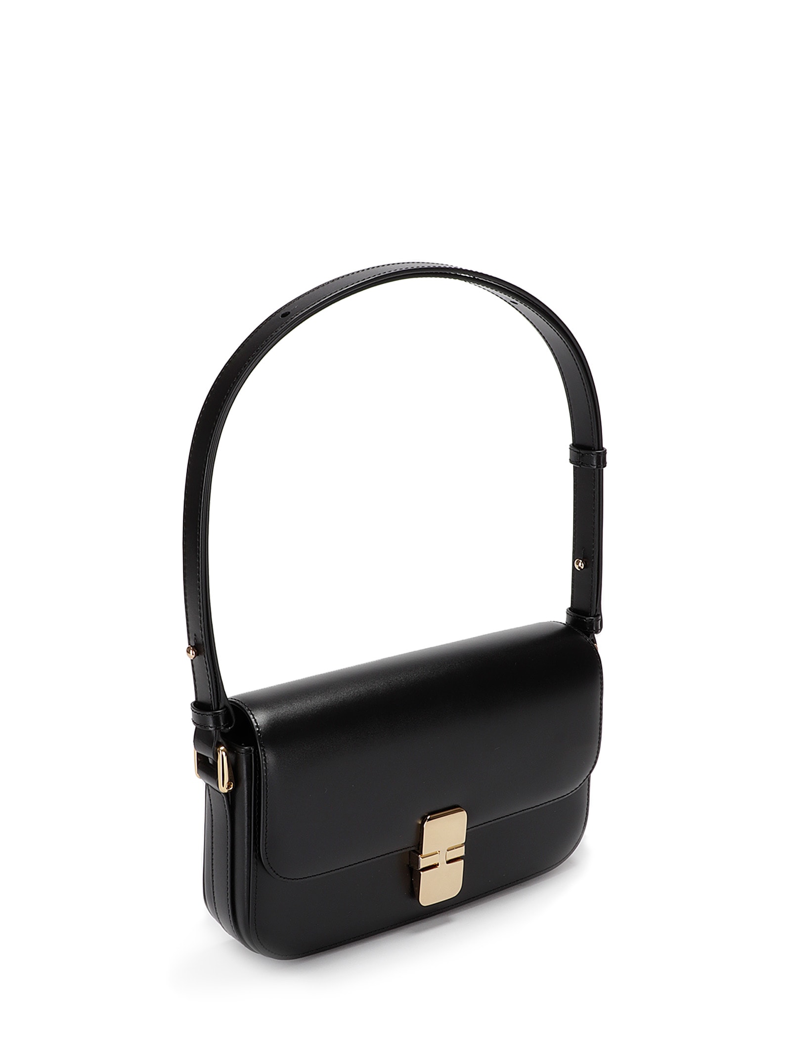 Shop Apc Sac Grace Baguette In Black