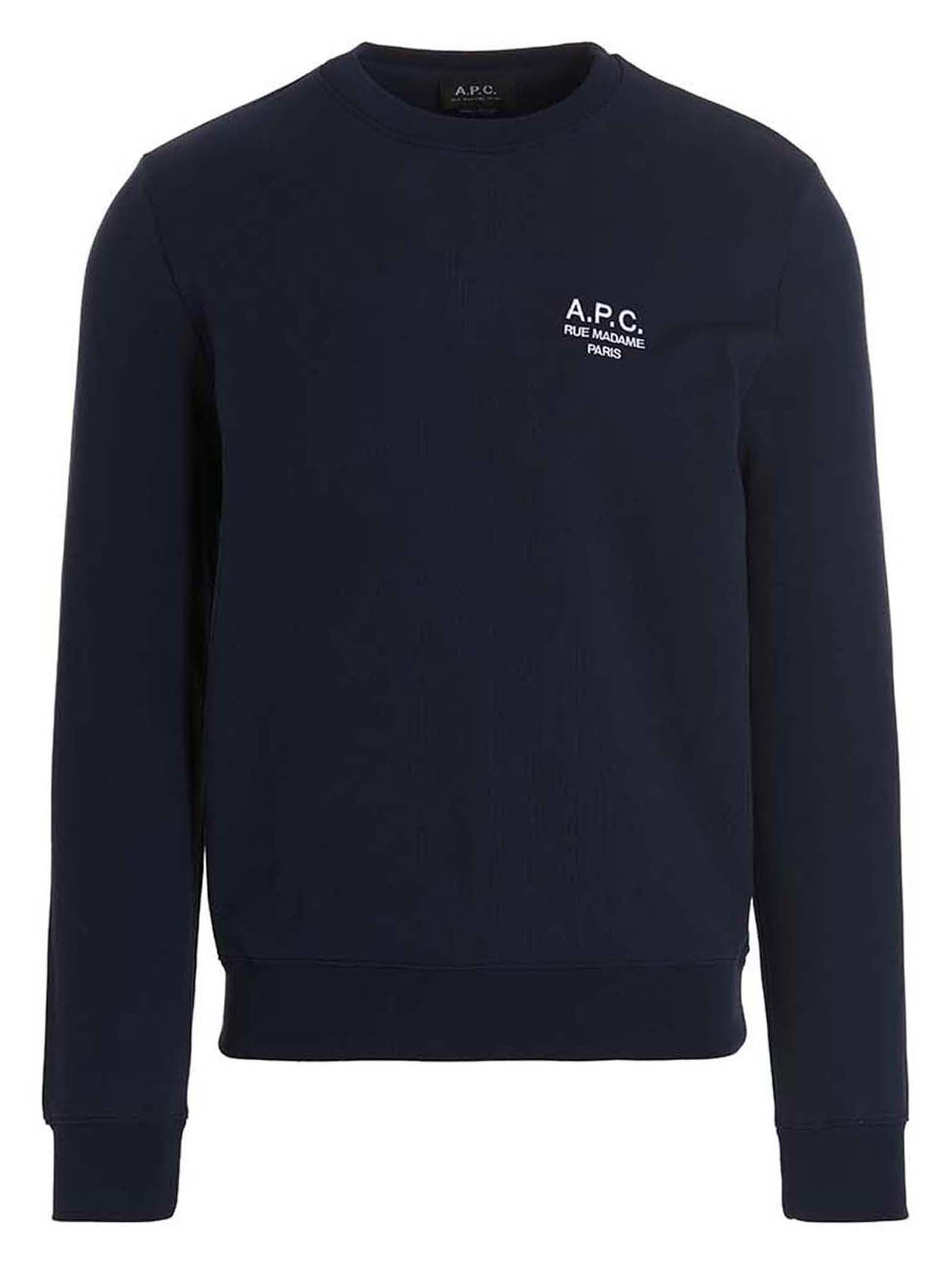 Shop Apc Rider Sweatshirt In Blue